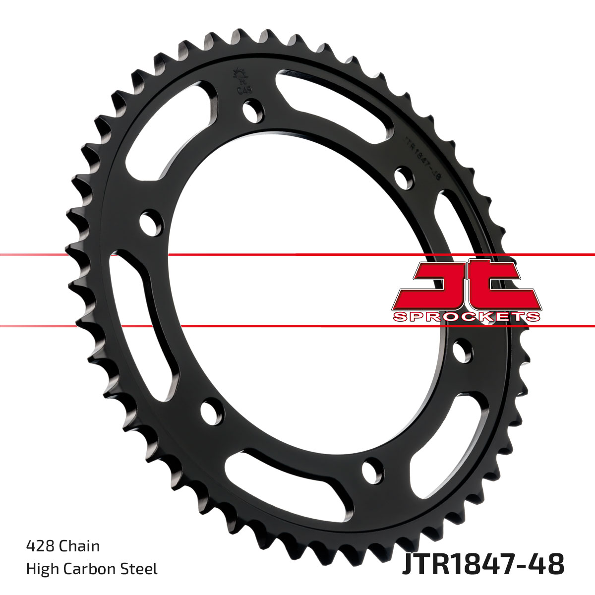 JT Rear Sprocket Yamaha XT250 08-21 (1847-48)