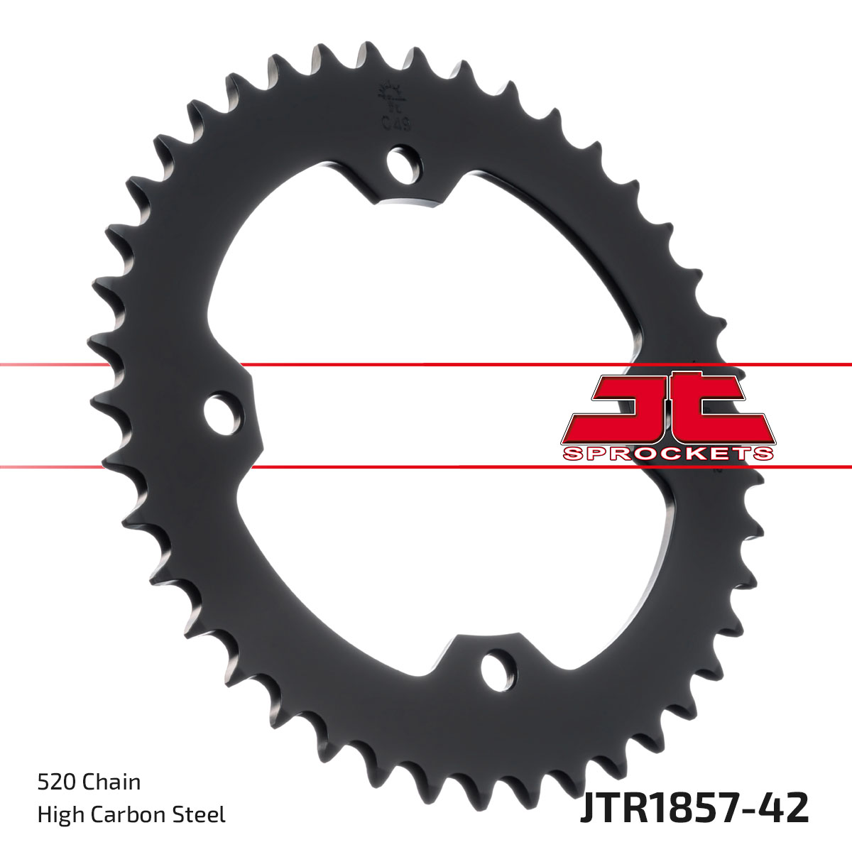 JT Rear Sprocket Yamaha YFZ350 Banshee 87-88 (1857-42)