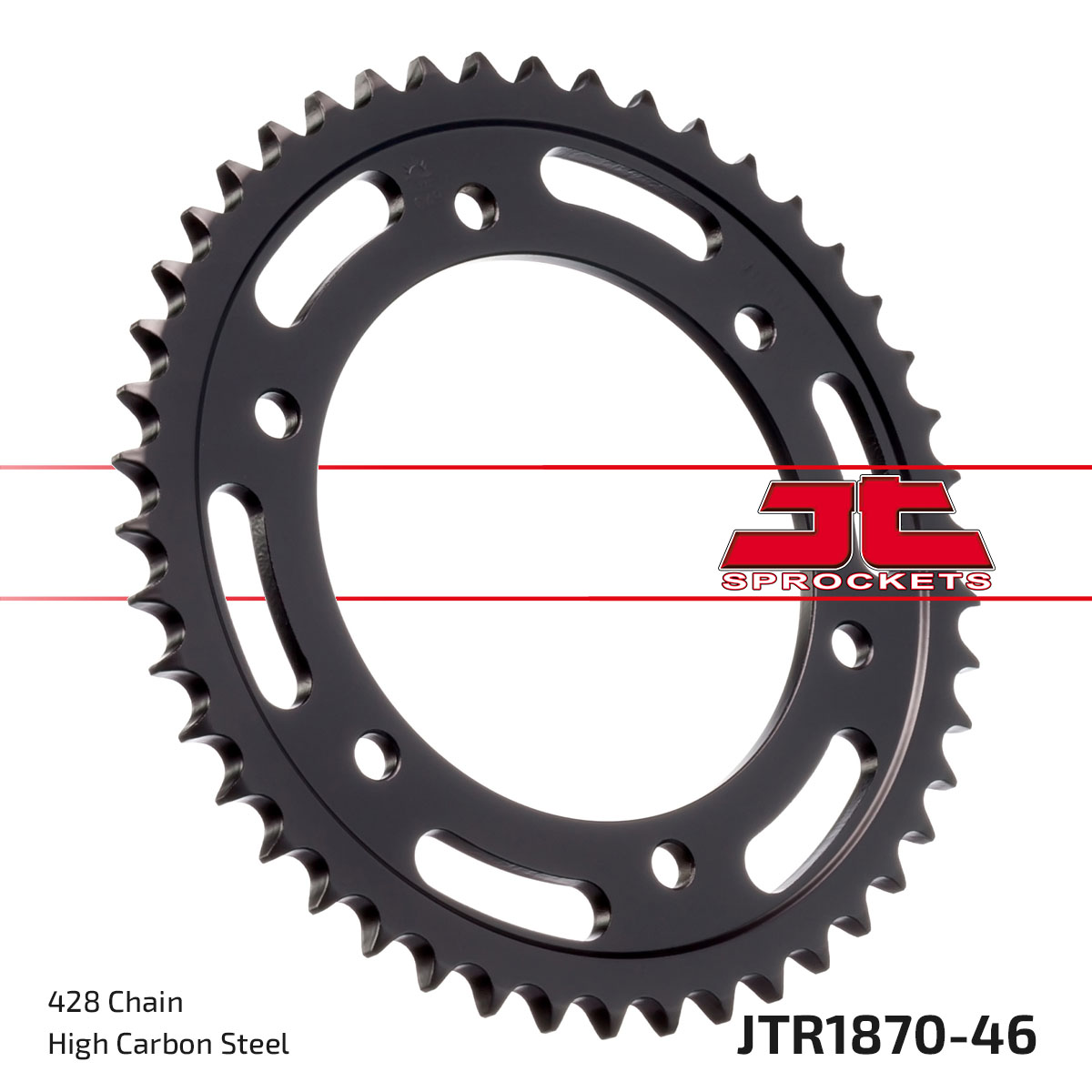 JT Rear Sprocket Yamaha TZR125R 93-96 (1870-46)