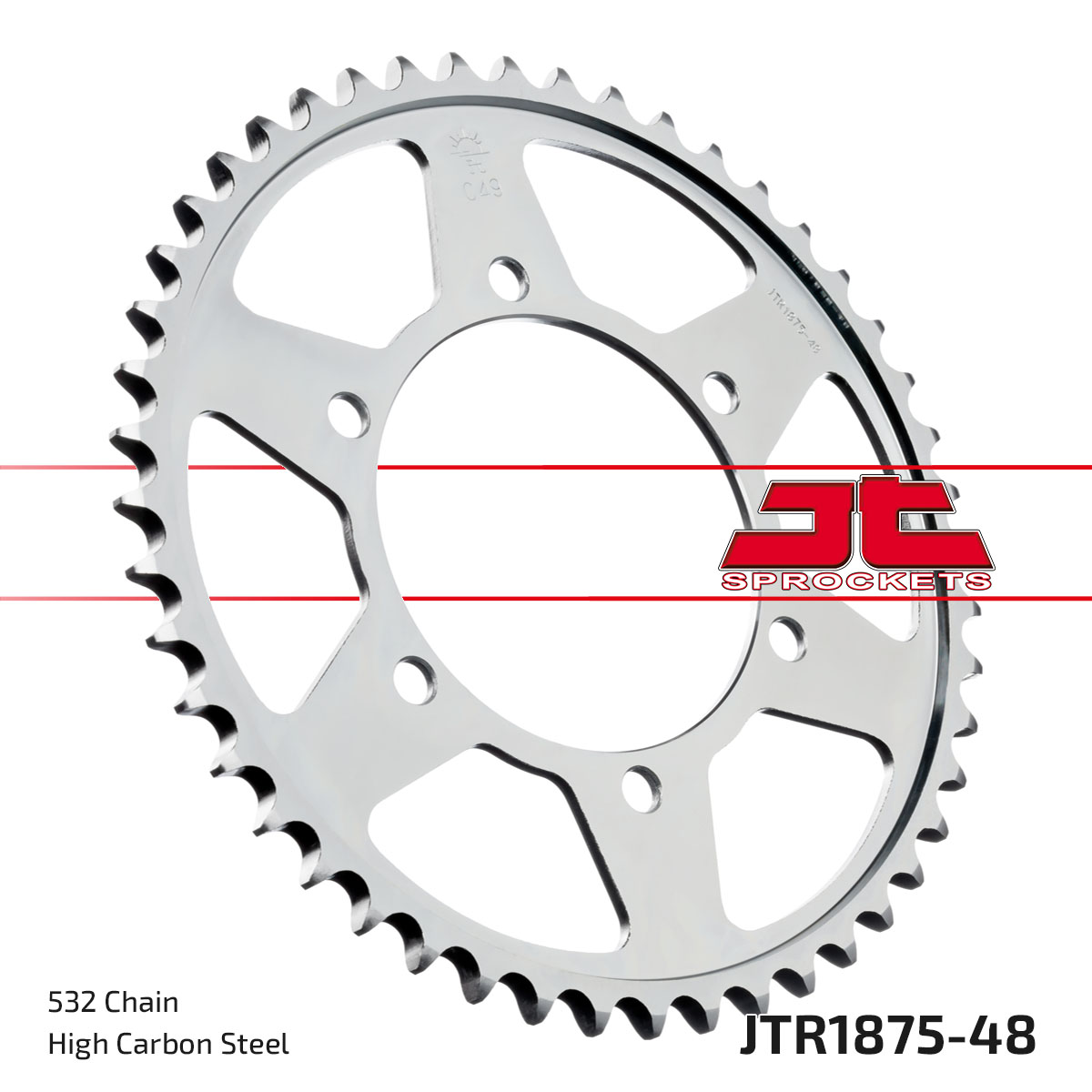 JT Rear Sprocket Yamaha YZF-R6 03-10 (1875-48)