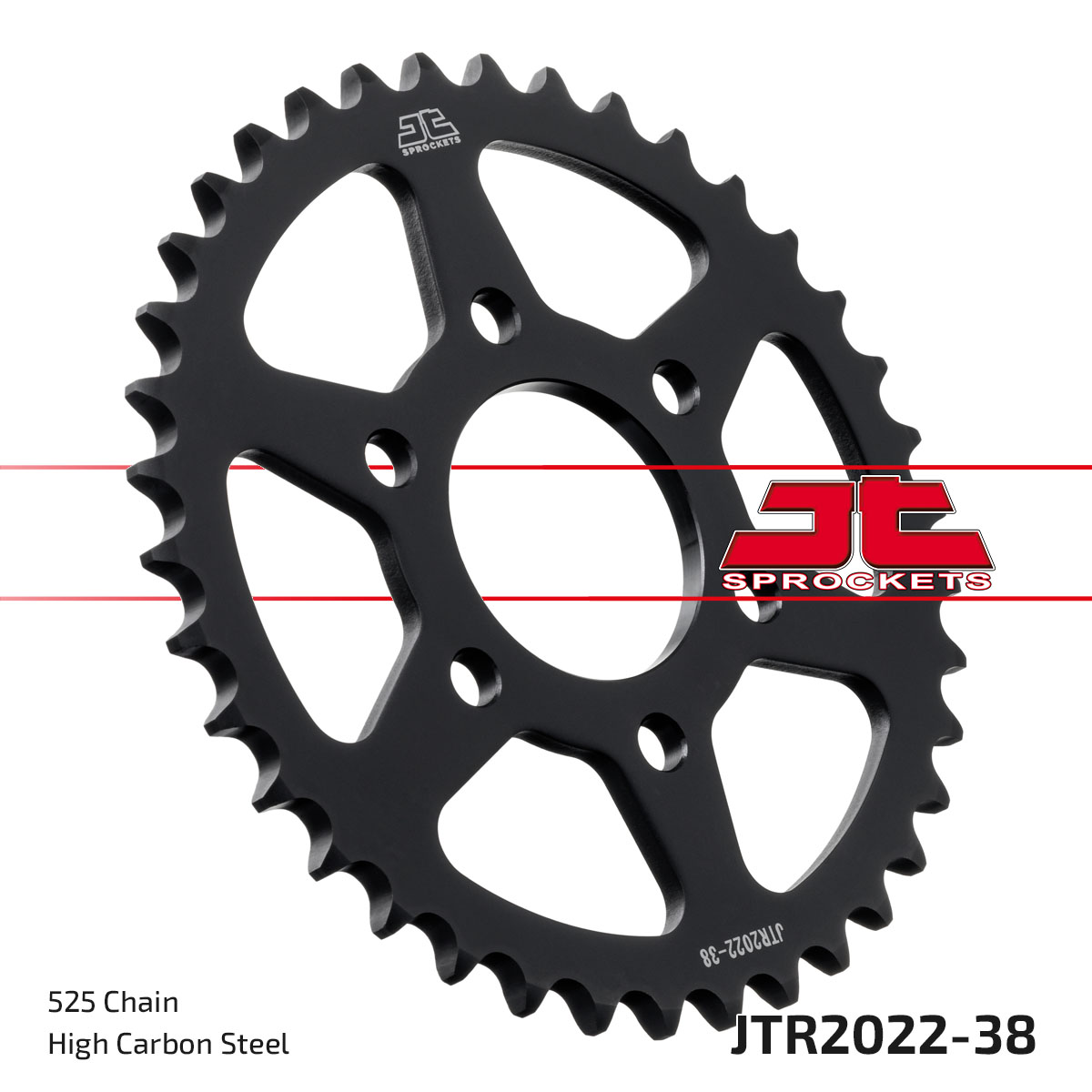 JT Rear Sprocket Royal Enfield 411 Himalayan ABS 16-24, 411 Scram 22-24 (2022-38)