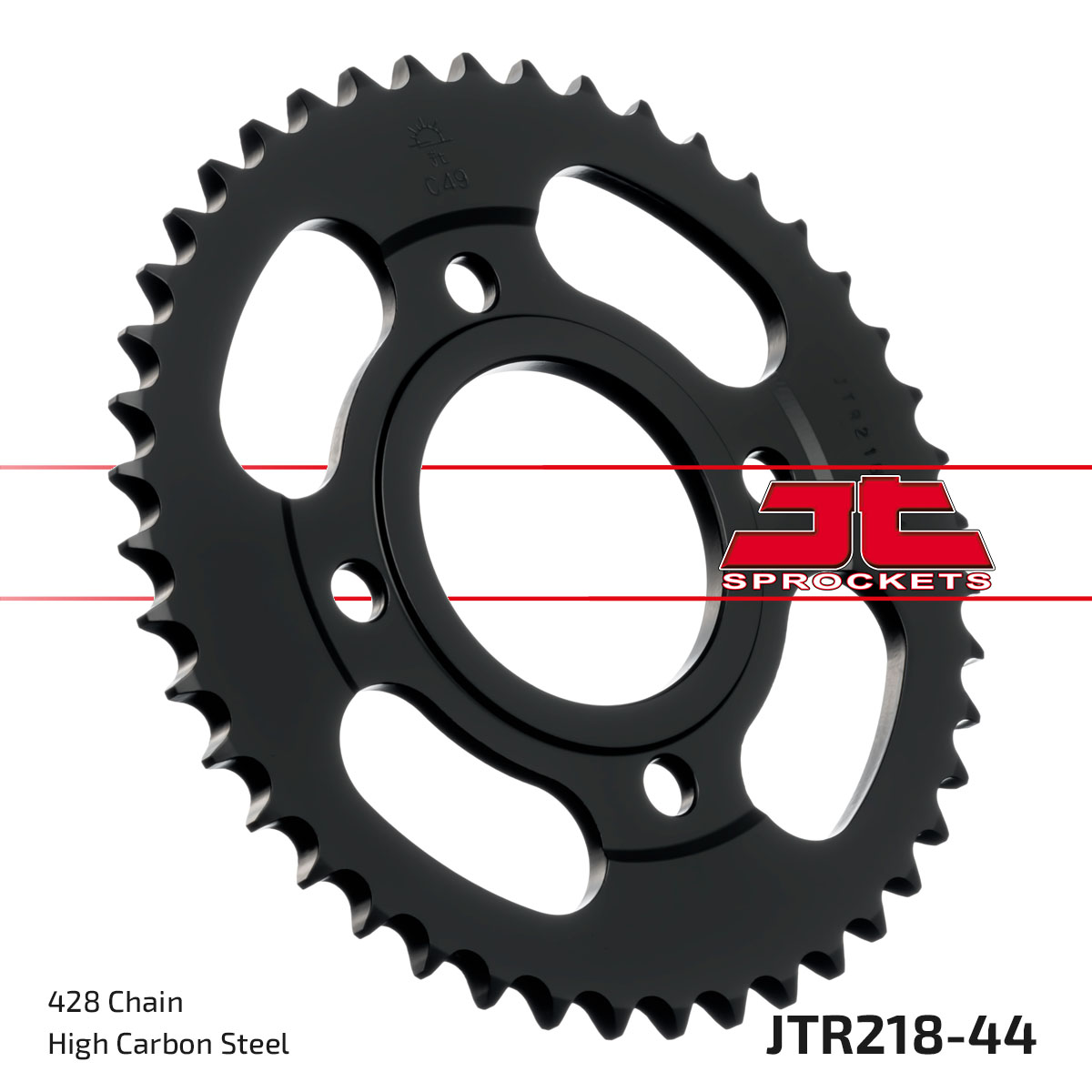 JT Rear Sprocket Honda CG125 Titan (Brazil) (218-44)