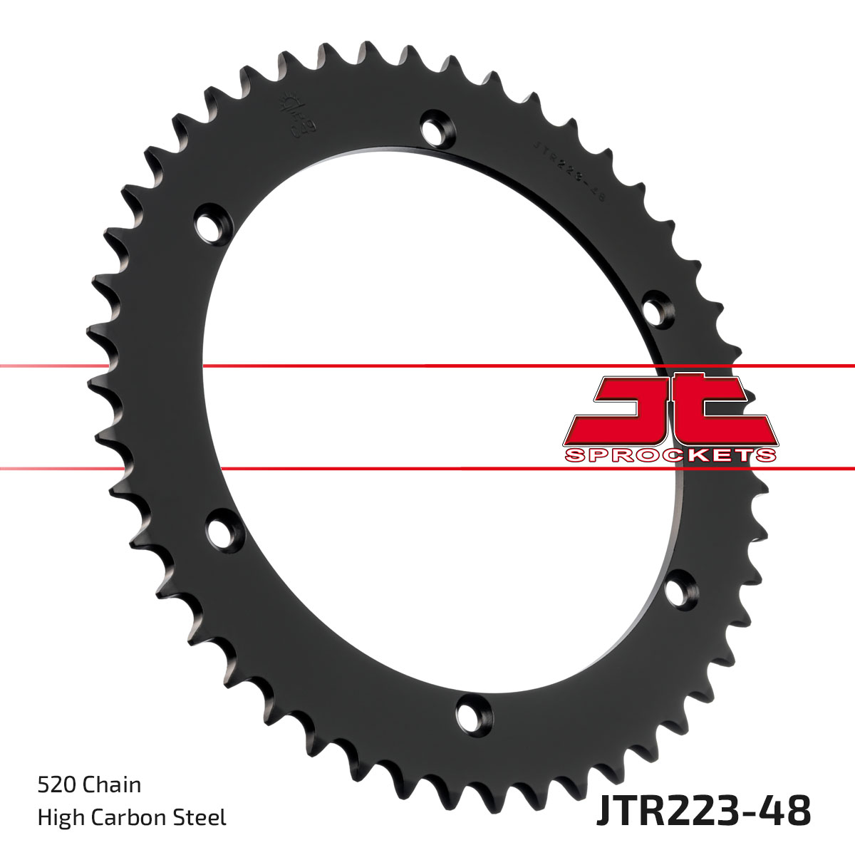 JT Rear Sprocket Husqvarna 125 WR Enduro 83-84, 500 TC/TE 85-86, 500 WR 83-84 (223-48)