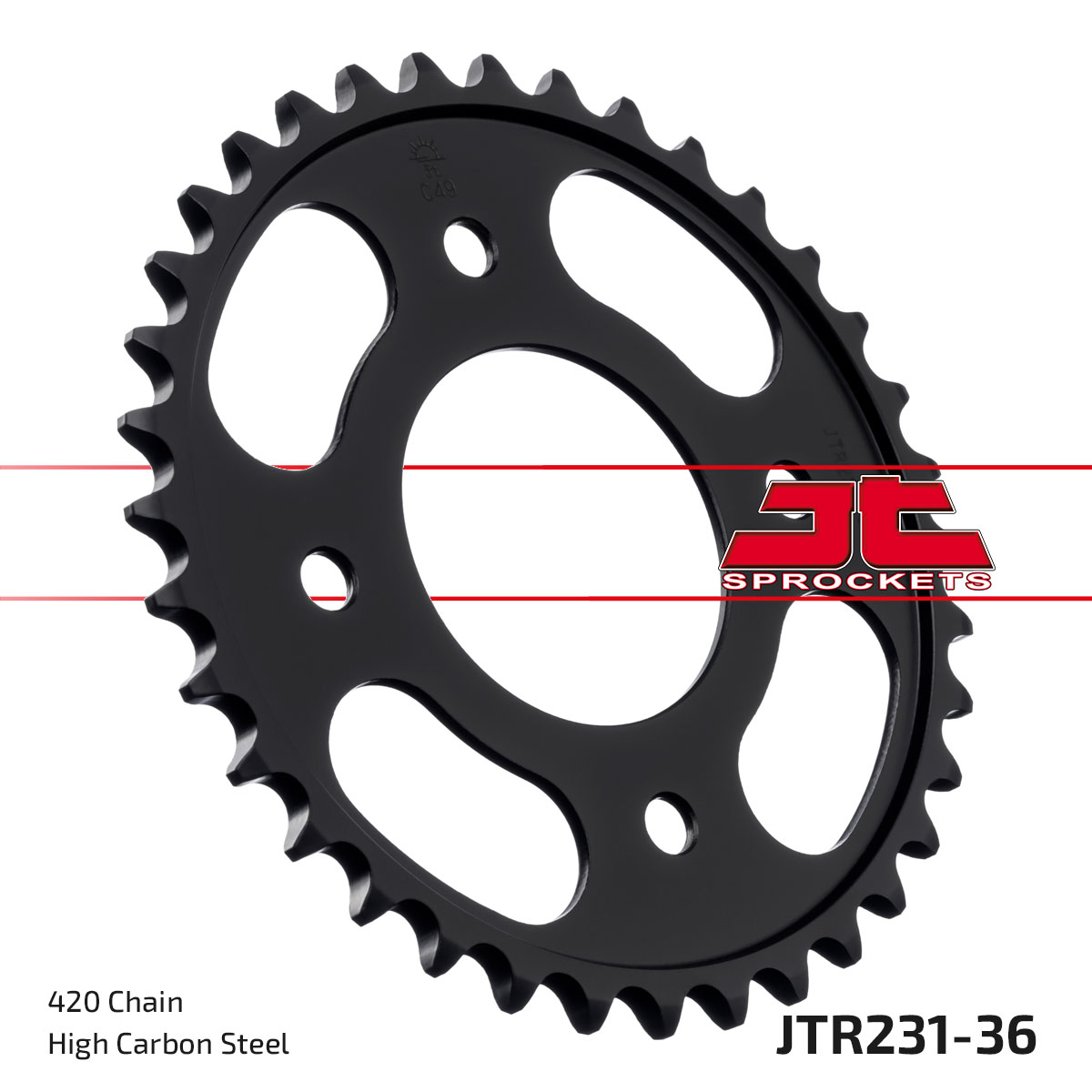 JT Rear Sprocket Honda C125 Super Cub 18-21 (231-36)