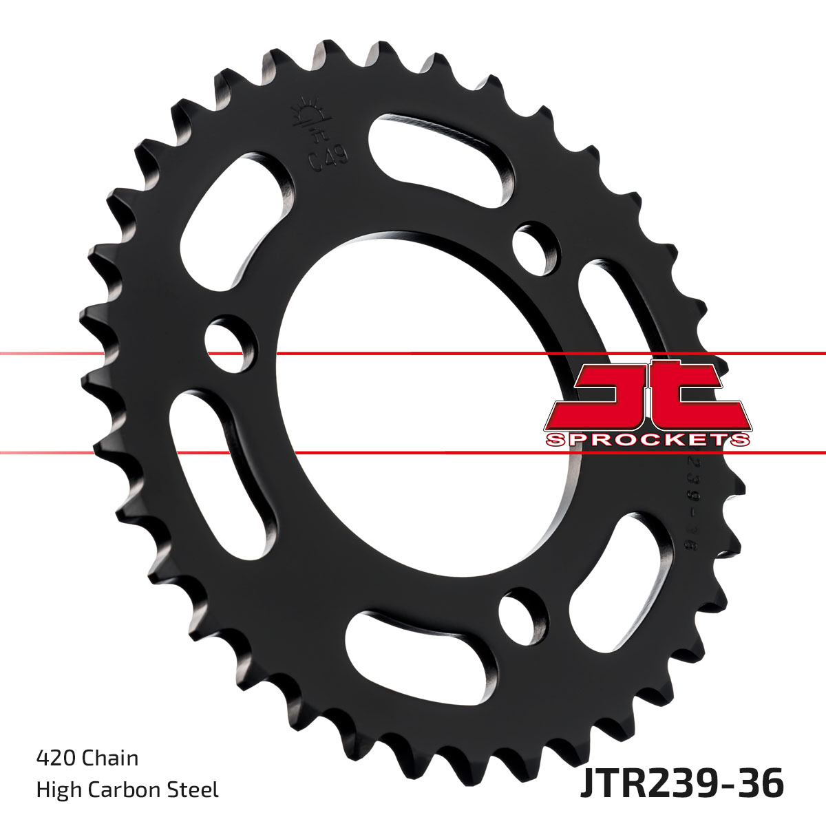 JT Rear Sprocket Honda MBX80 83-86 (239-36)