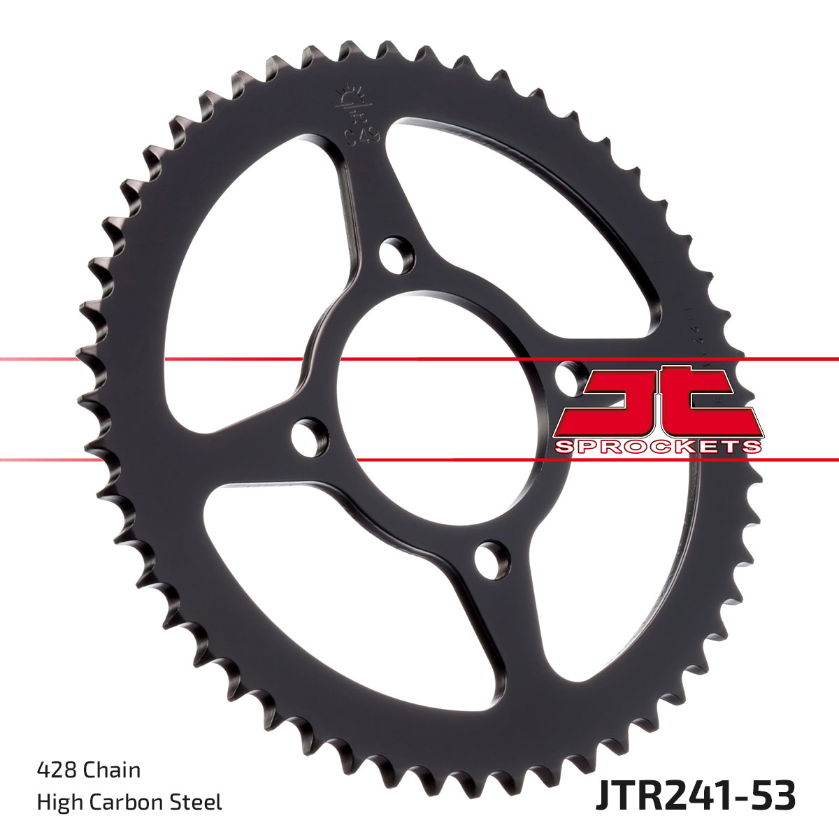 JT Rear Sprocket Honda MTX125R 93-94 (241-53)