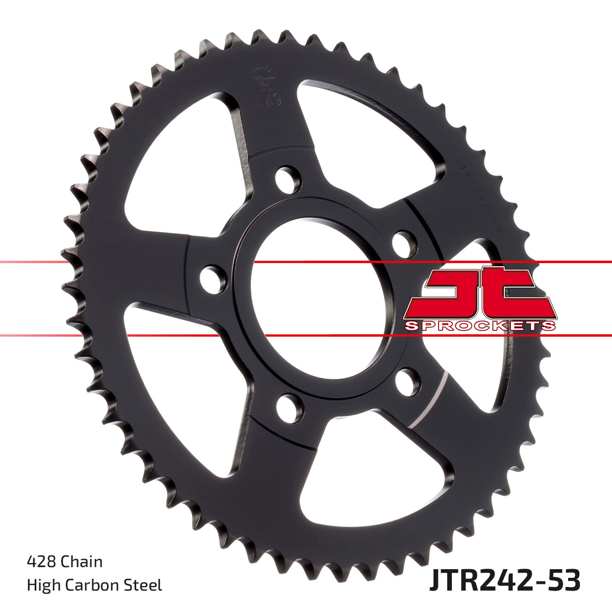 JT Rear Sprocket Honda XL125R 82-87 (242-53)