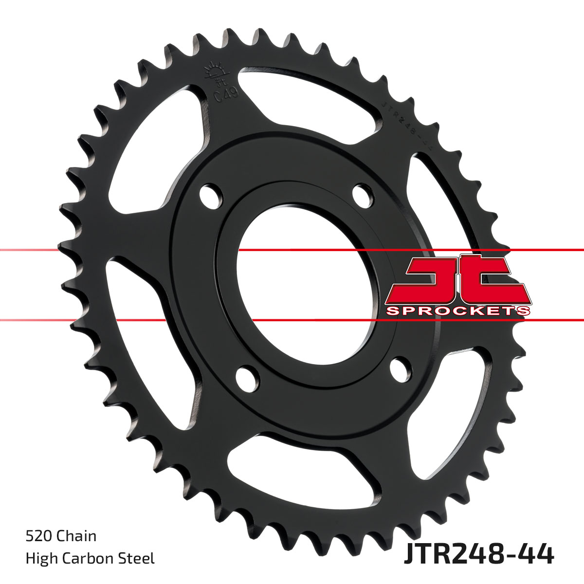 JT Rear Sprocket Honda CB250RS 80-83 (248-44)