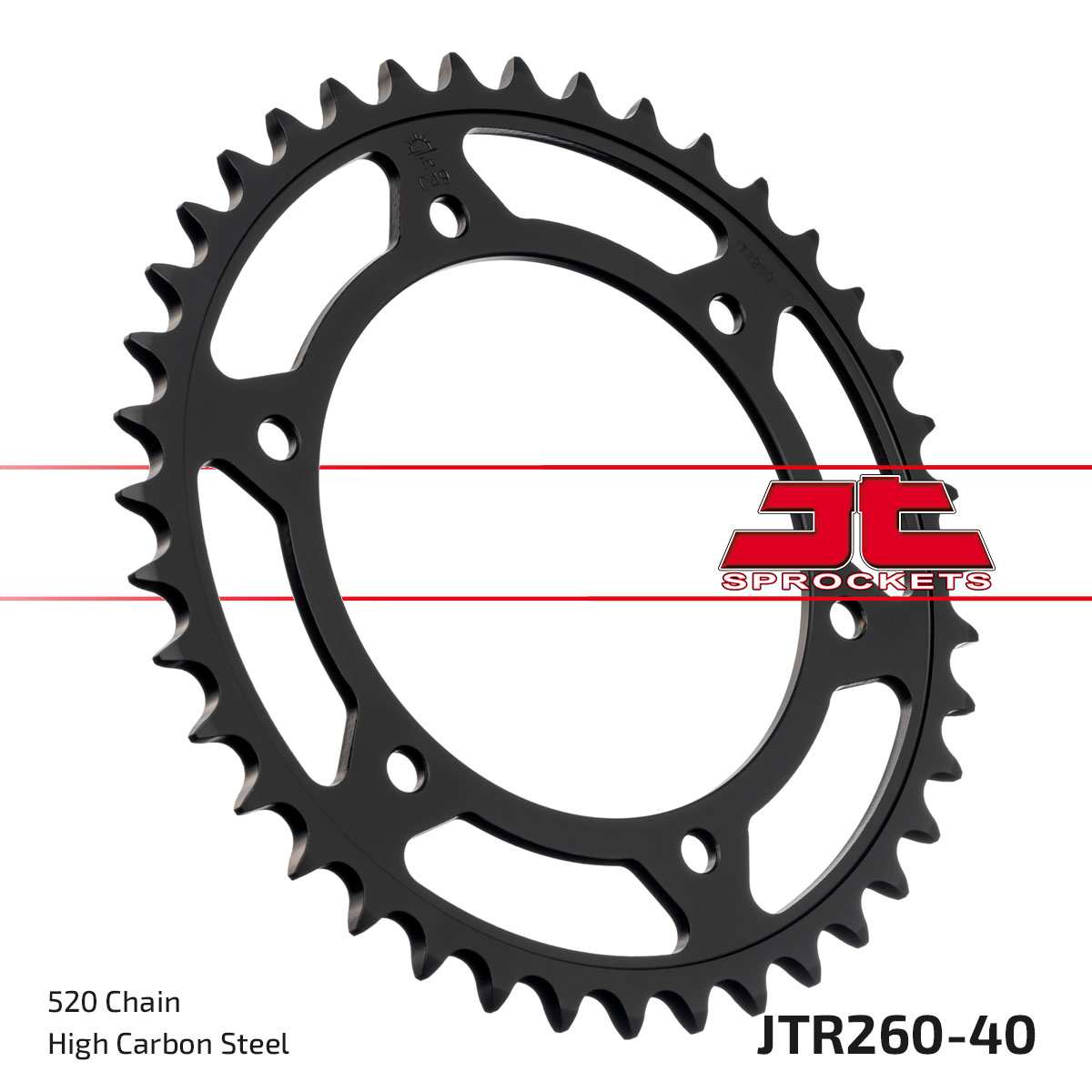 JT Rear Sprocket Honda XR250L 91-96 (260-40)