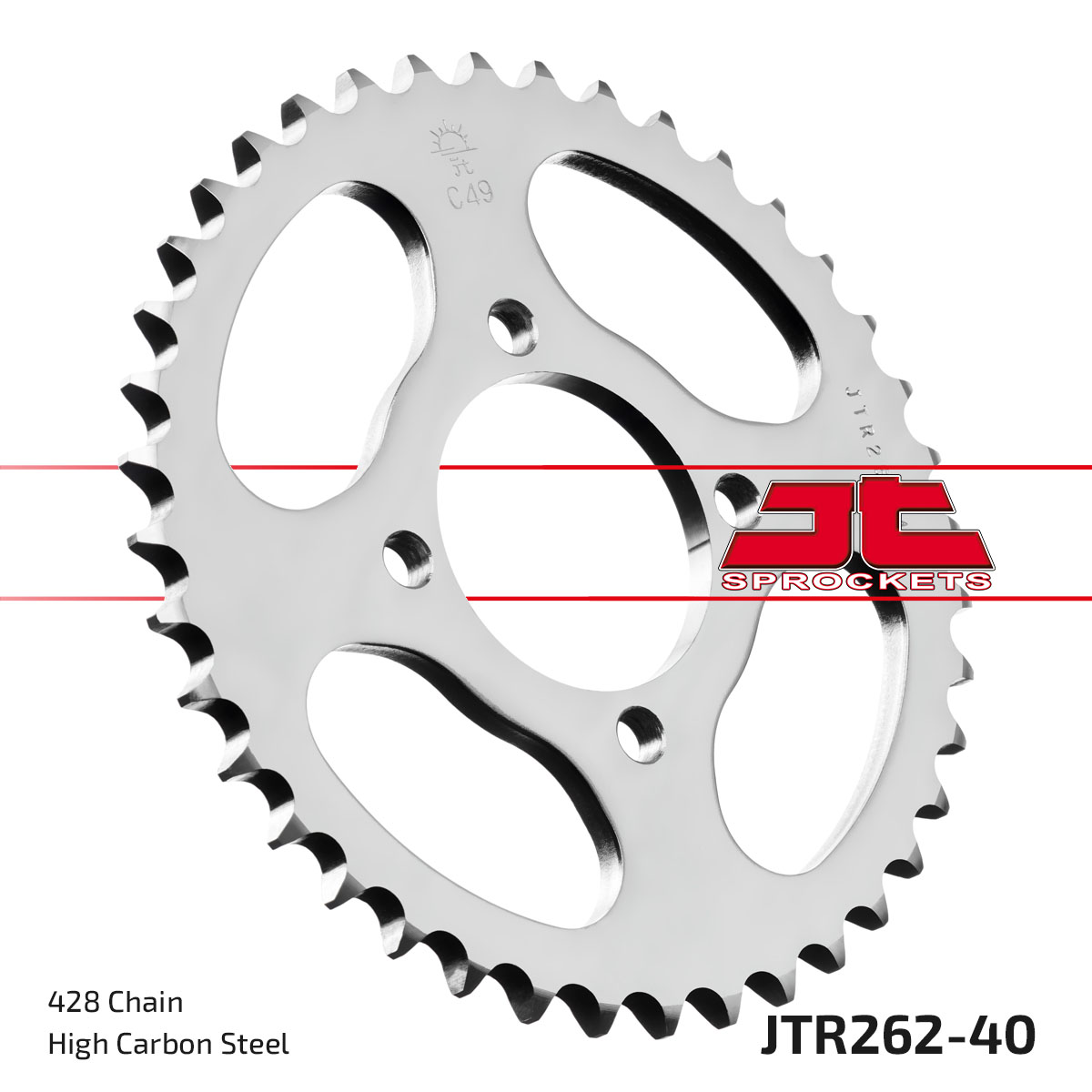 JT Rear Sprocket Honda C90 75-82 (262-40)