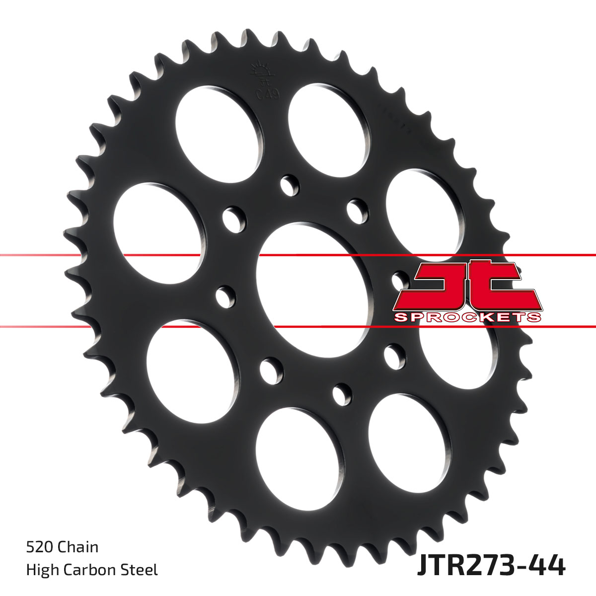 JT Rear Sprocket Honda XL125V Varadero 01-13 (273-44)