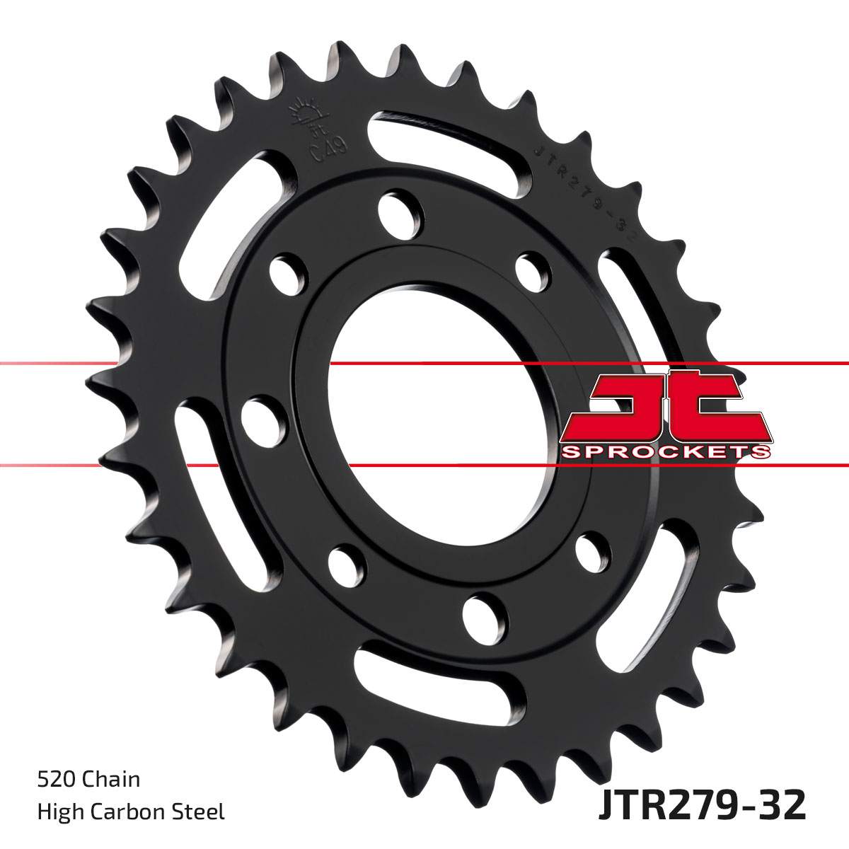 JT Rear Sprocket Honda CD250U 88-94 (279-32)
