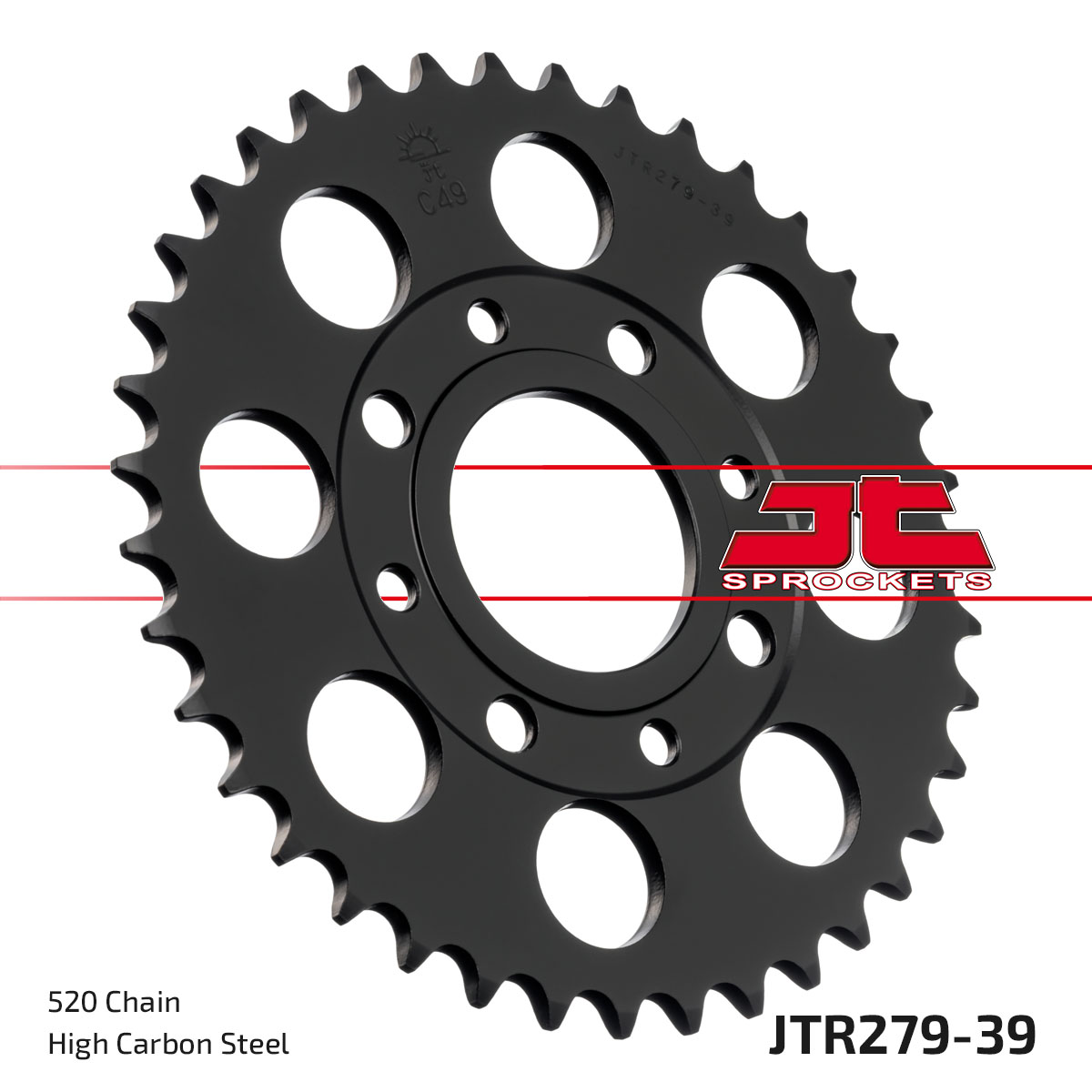 JT Rear Sprocket Honda MBX125 84-85 (279-39)