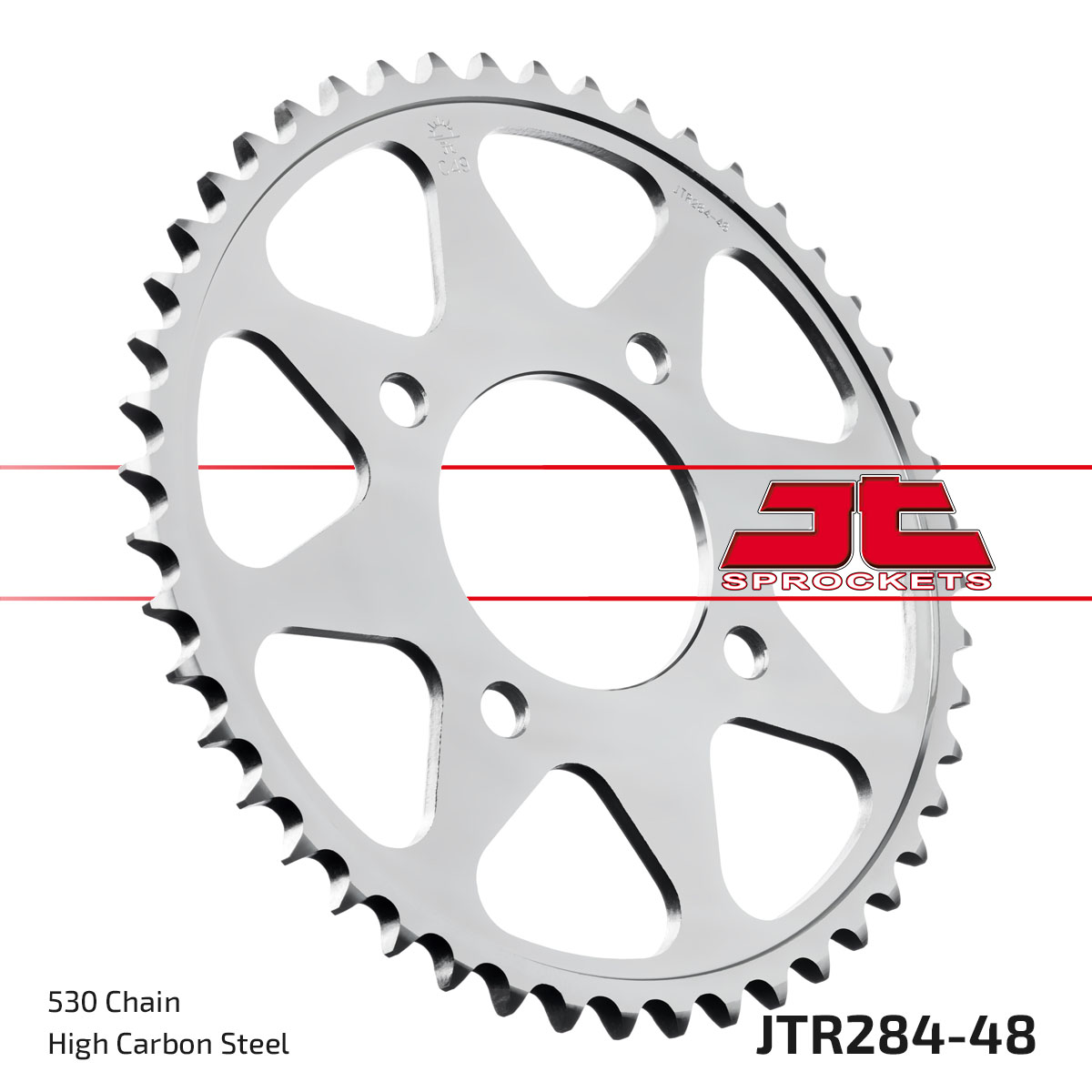 JT Rear Sprocket Honda CB750K 71-76, CB750F/F1 77 (284-48)