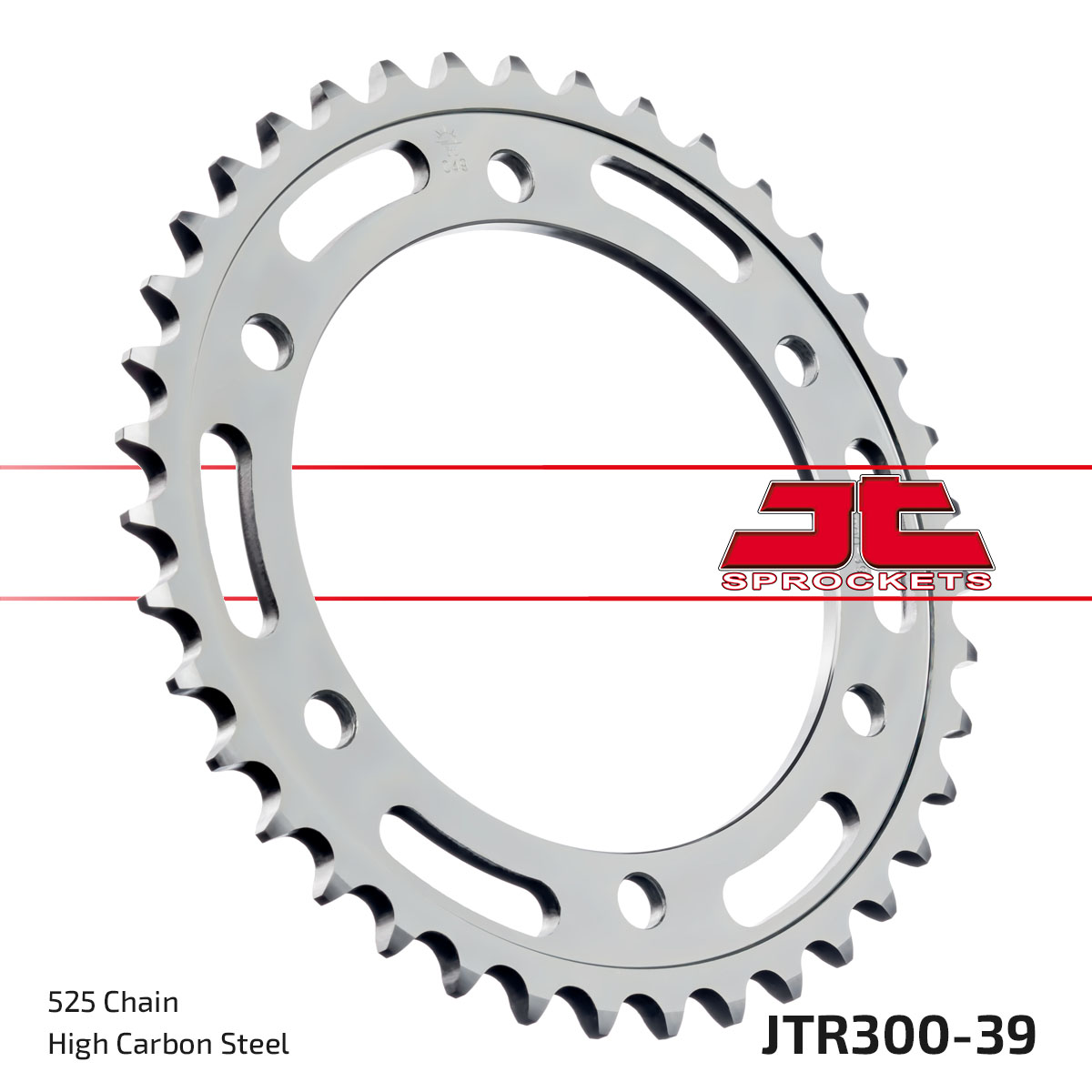 JT Rear Sprocket Yamaha TRX850 96-00 (300-39)