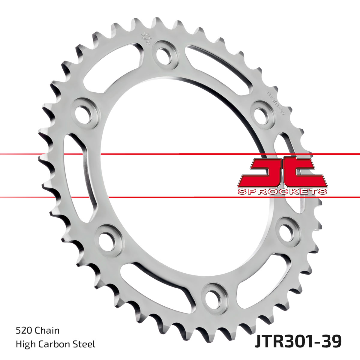 JT Rear Sprocket Honda CRF250M 13-15 (301-39)