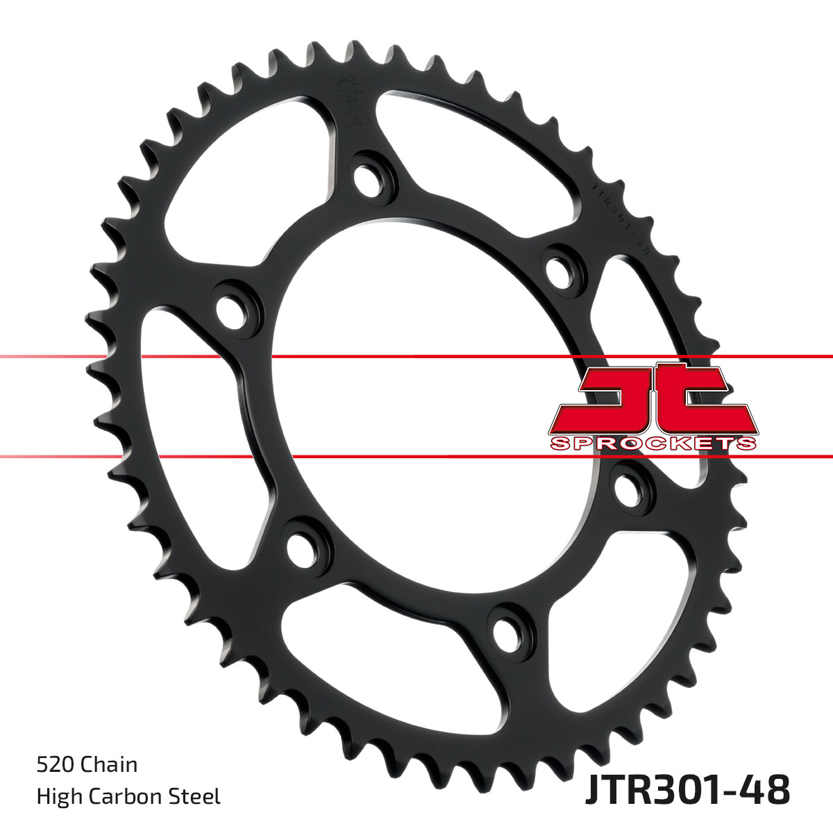 JT Rear Sprocket Honda XR250R 90-95, XR600 91-00 (301-48)