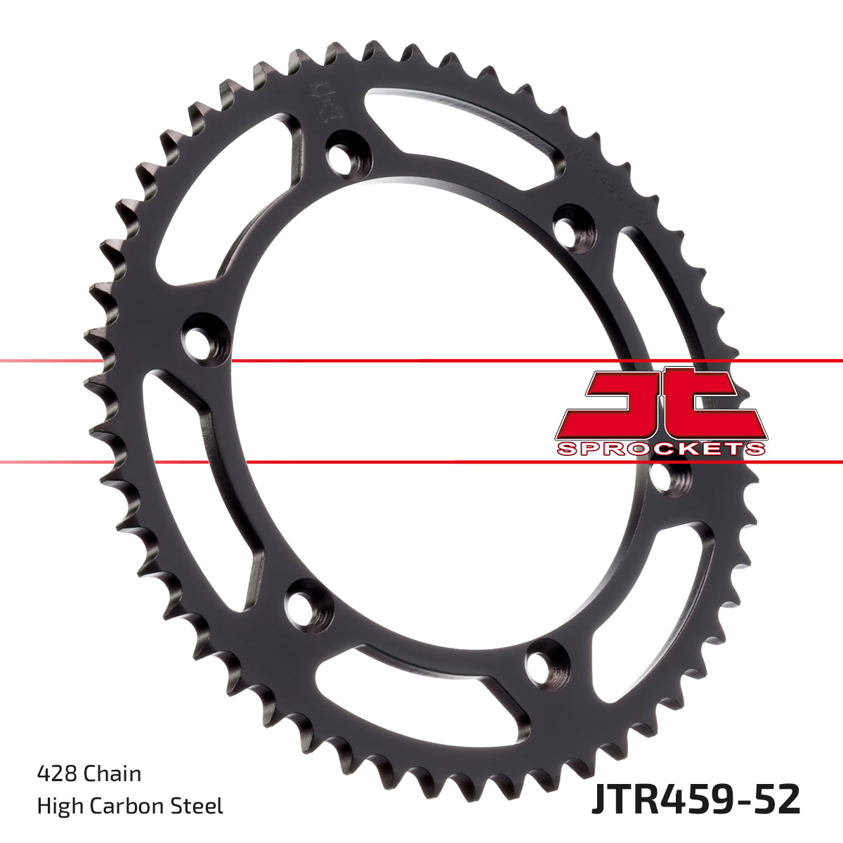 JT Rear Sprocket Kawasaki KDX125 90-99 (459-52)