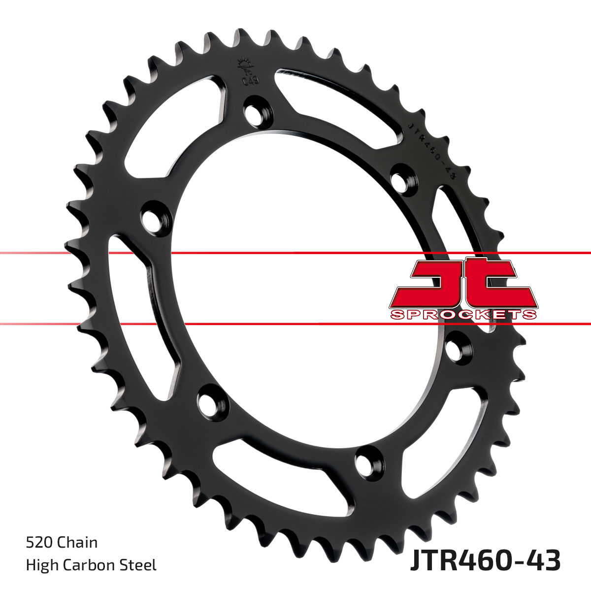 JT Rear Sprocket Kawasaki KX500 83 (460-43)