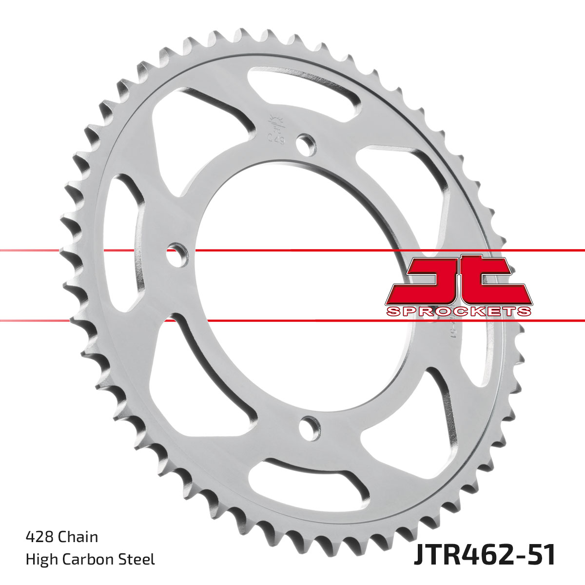 JT Rear Sprocket Kawasaki KLX140L/RL 20-21 (462-51)