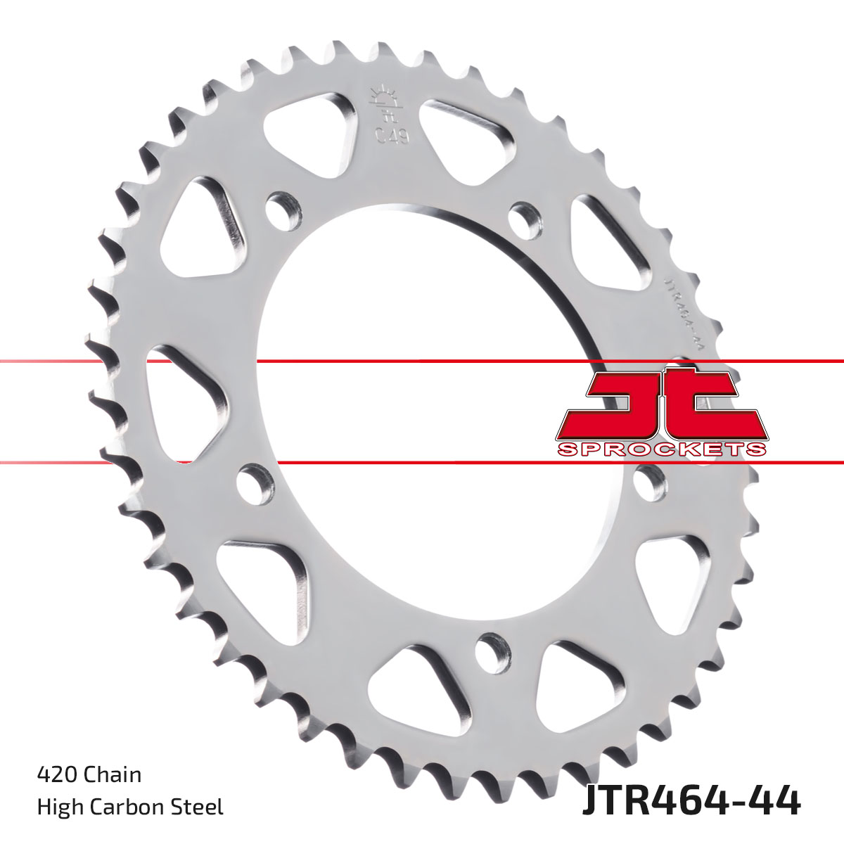 JT Rear Sprocket Kawaskai KX60 83-03, Suzuki RM60 03 (464-44)