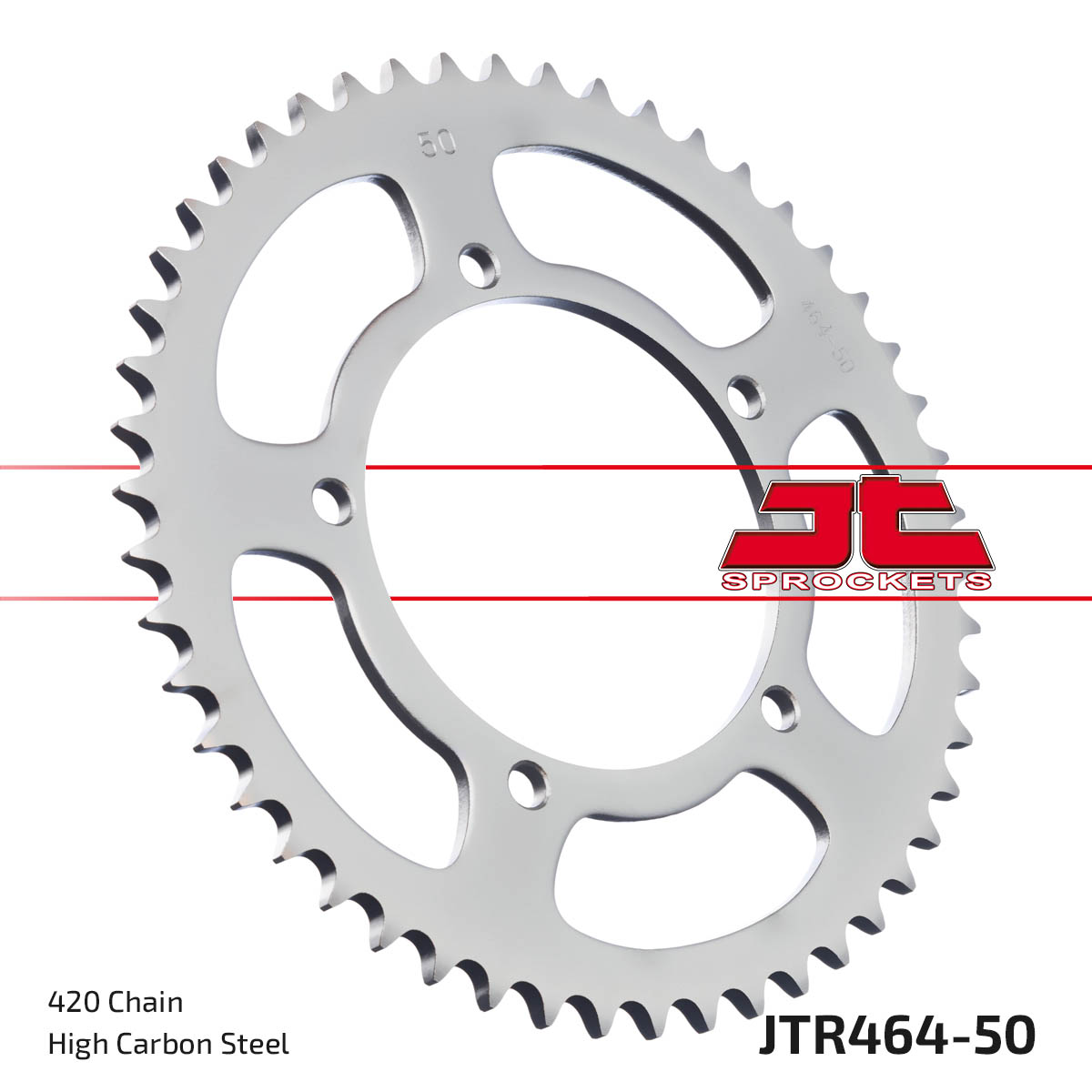 JT Rear Sprocket Kawasaki KX80 84-85 (464-50)