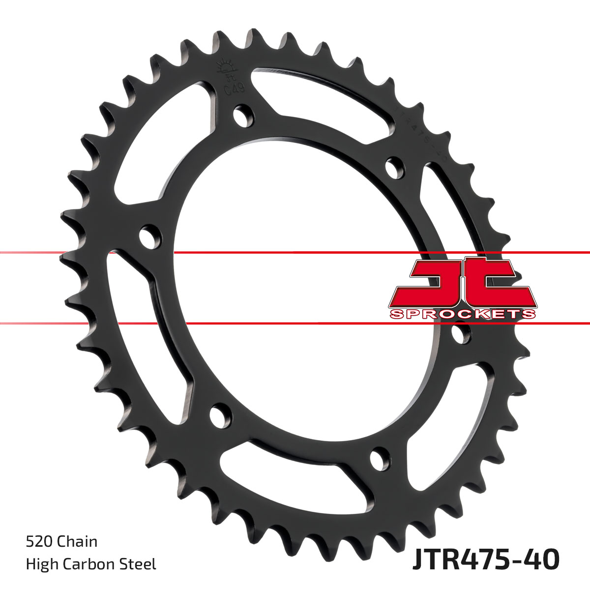 JT Rear Sprocket Kawasaki KL250 79-85 (475-40)