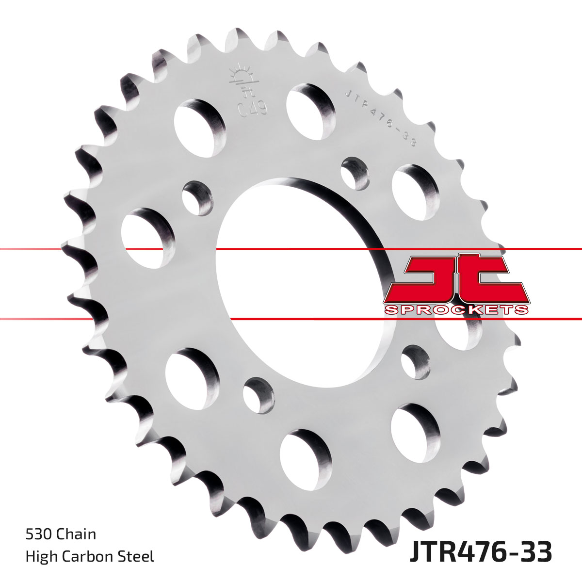 JT Rear Sprocket Kawasaki GPZ305 83 (476-33)