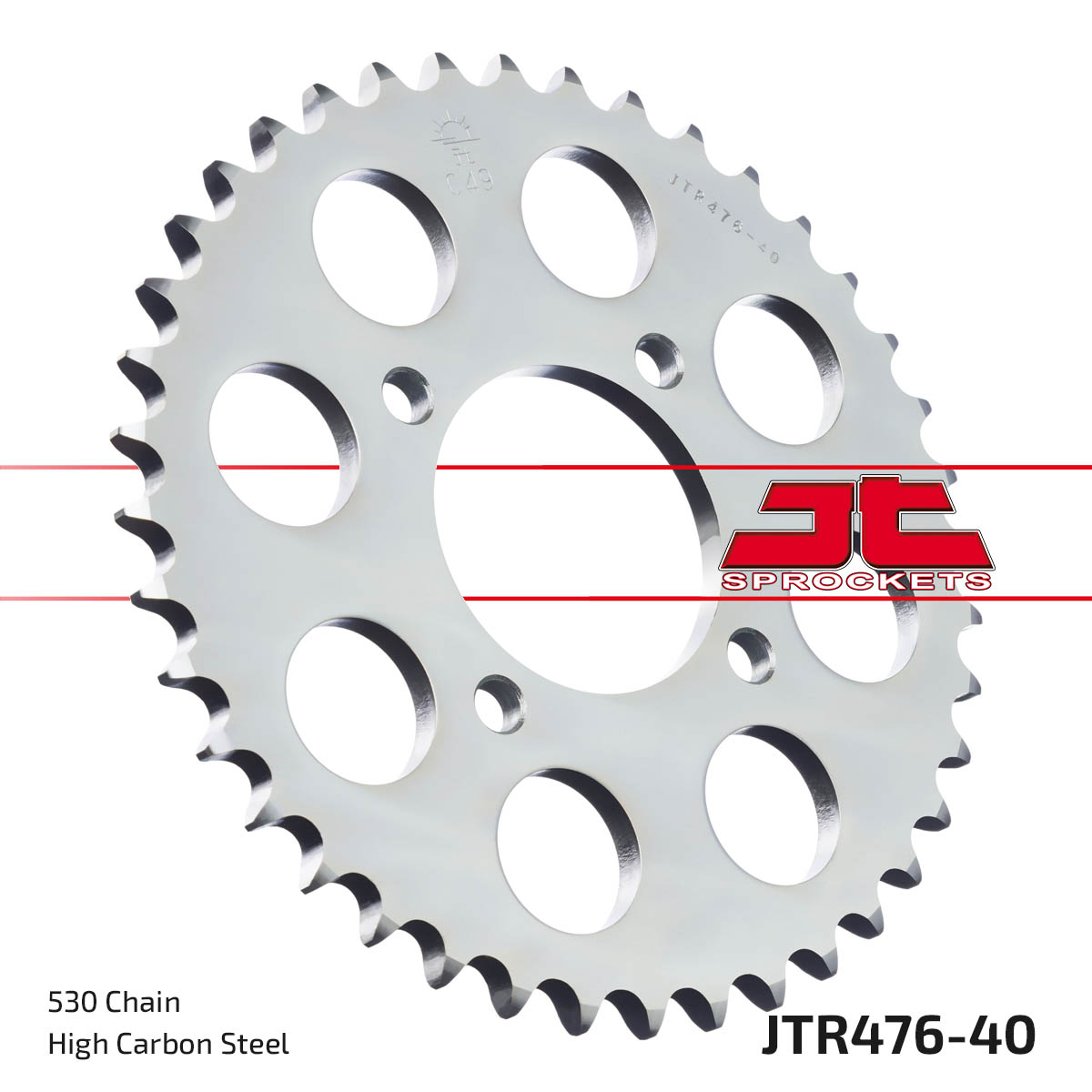 JT Rear Sprocket Kawasaki Z500 79-80, Z550 79-80 (476-40)
