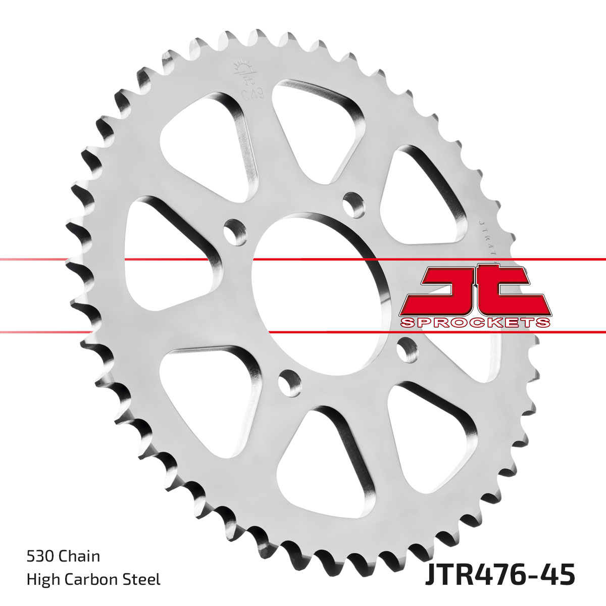 JT Rear Sprocket Kawasaki Z400B/G/H 78-80, Z440A/D 80-85 (476-45)