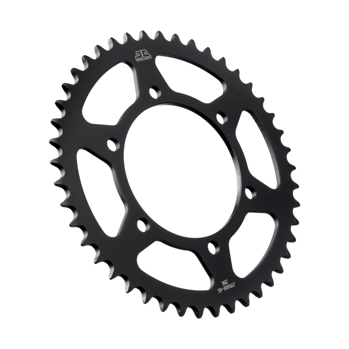 JT Rear Sprocket Kawasaki GPX250R 88-05, (Black Zinc) (486-45)
