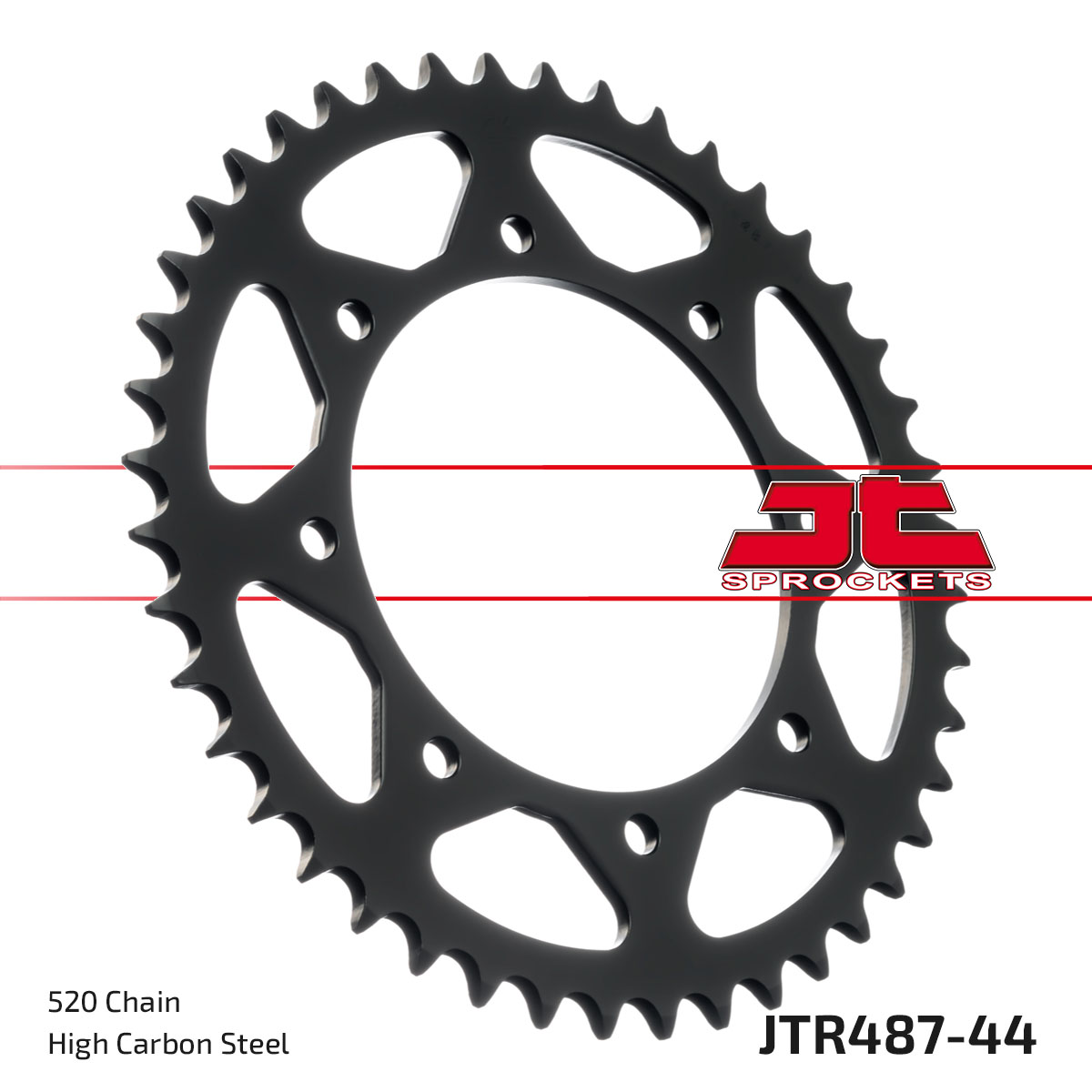 JT Rear Sprocket Kawasaki KLE500 91-96, 06-07 (487-44)