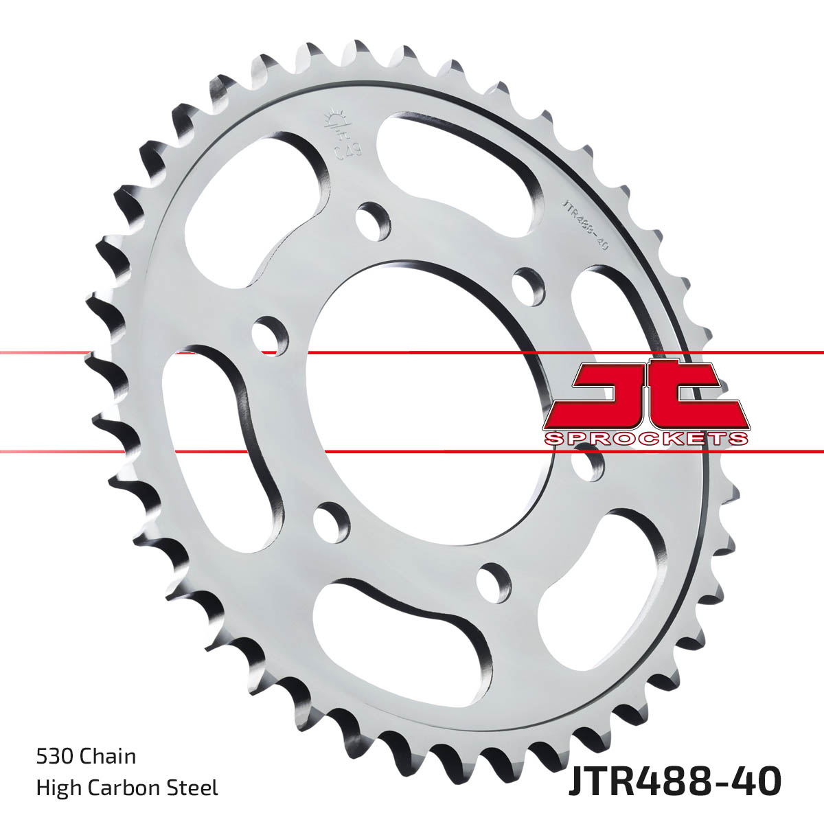 JT Rear Sprocket Kawasaki ZR400 83-85, Z650D 79-80 (488-40)