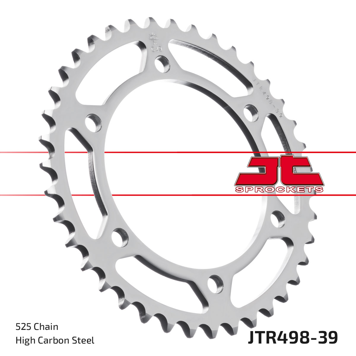 JT Rear Sprocket Kawasaki W650 99-06, ZR750 Zephyr 91-99 (498-39)