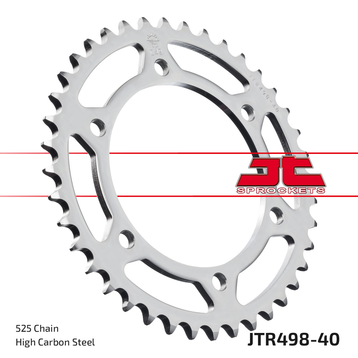 JT Rear Sprocket Kawasaki ZX-6R 95-97 (498-40)