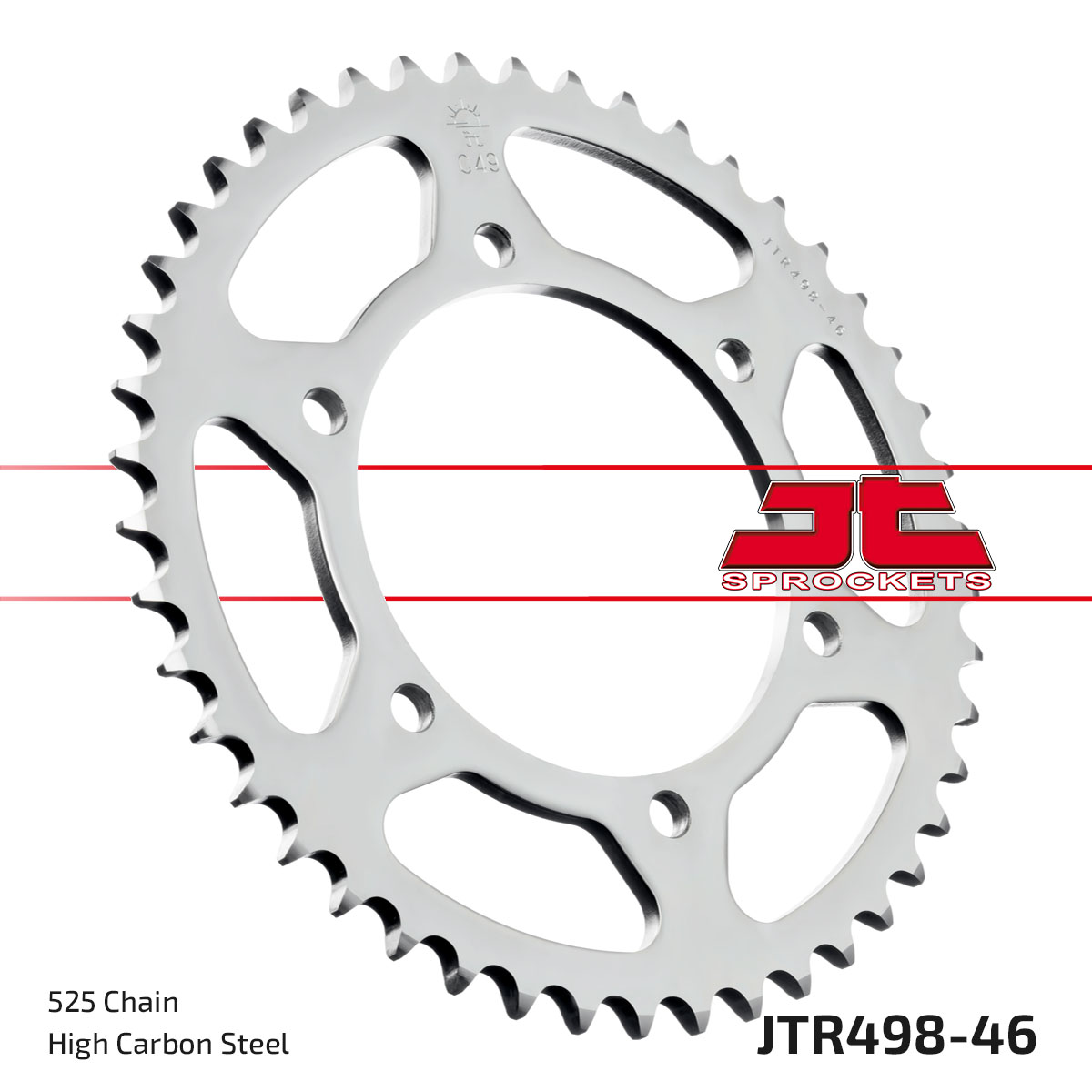 JT Rear Sprocket Suzuki GSX-R600 98-00 (498-46)
