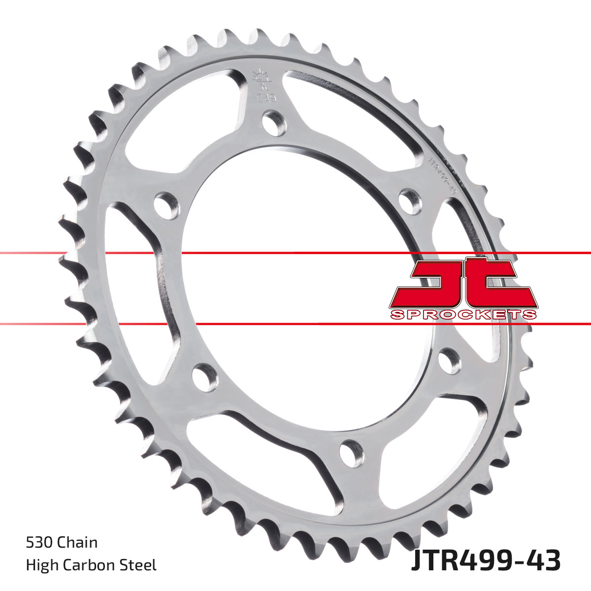 JT Rear Sprocket Suzuki GSX-R750 96-97 (499-43)