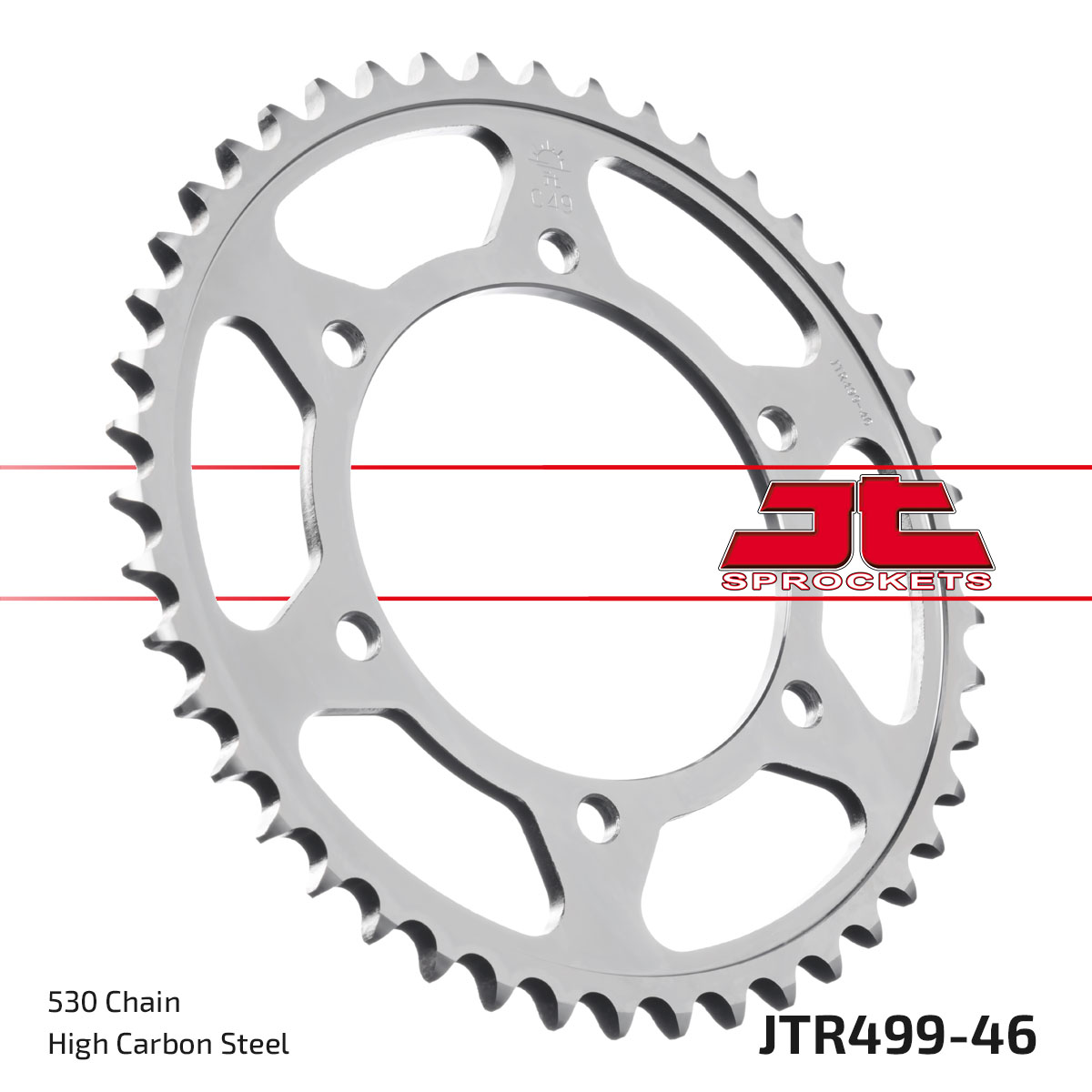 JT Rear Sprocket Kawasaki ZXR750H 89, VN800 95-96 (499-46)