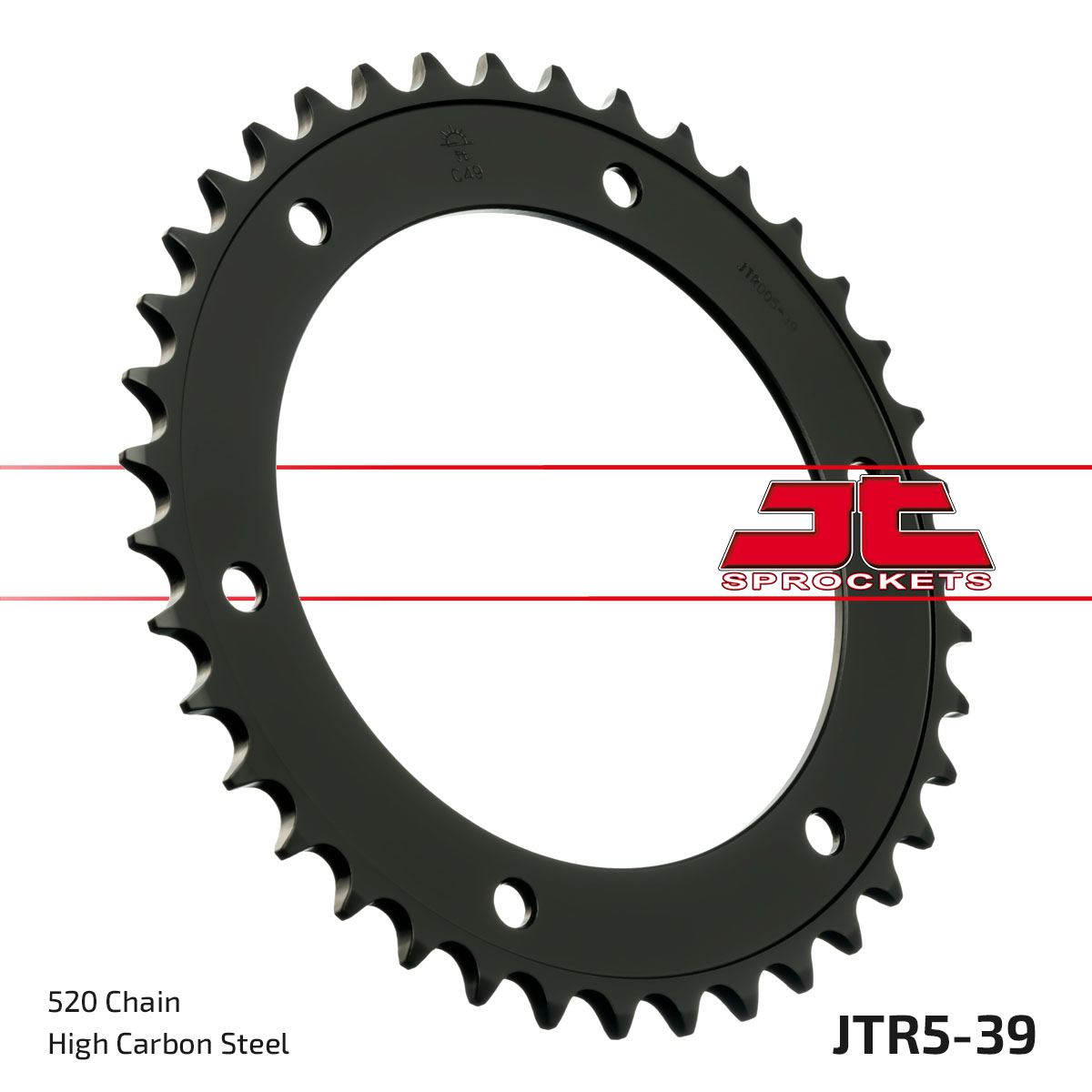 JT Rear Sprocket Aprilia 125 ETX 84 (5-39)