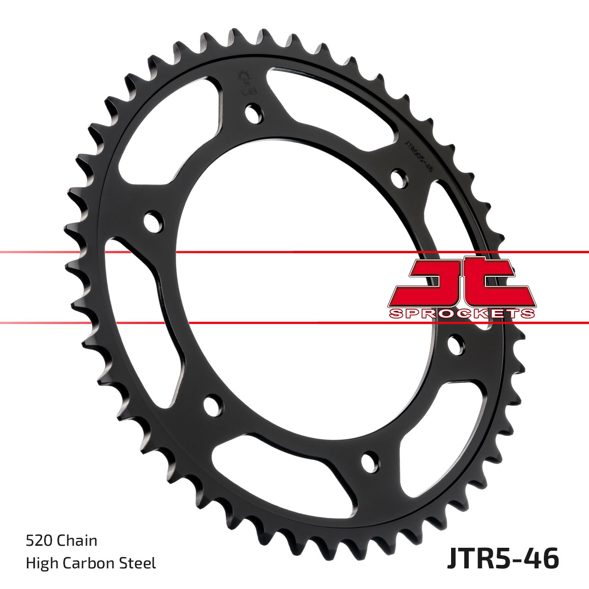 JT Rear Sprocket Aprilia 650 Pegaso Tucsany Tibet 04 (5-46)