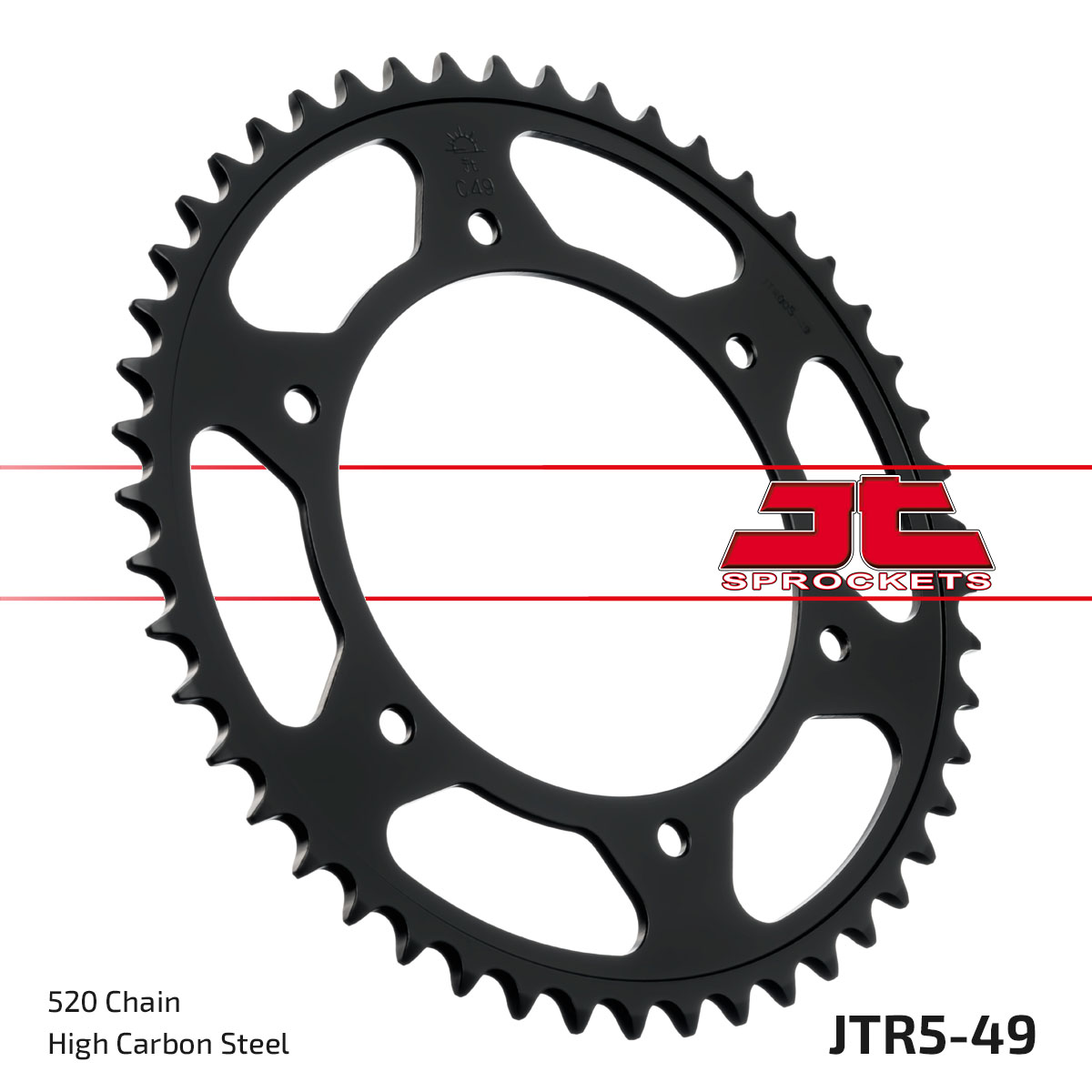 JT Rear Sprocket Aprilia Moto 6.5 95-99 (5-49)
