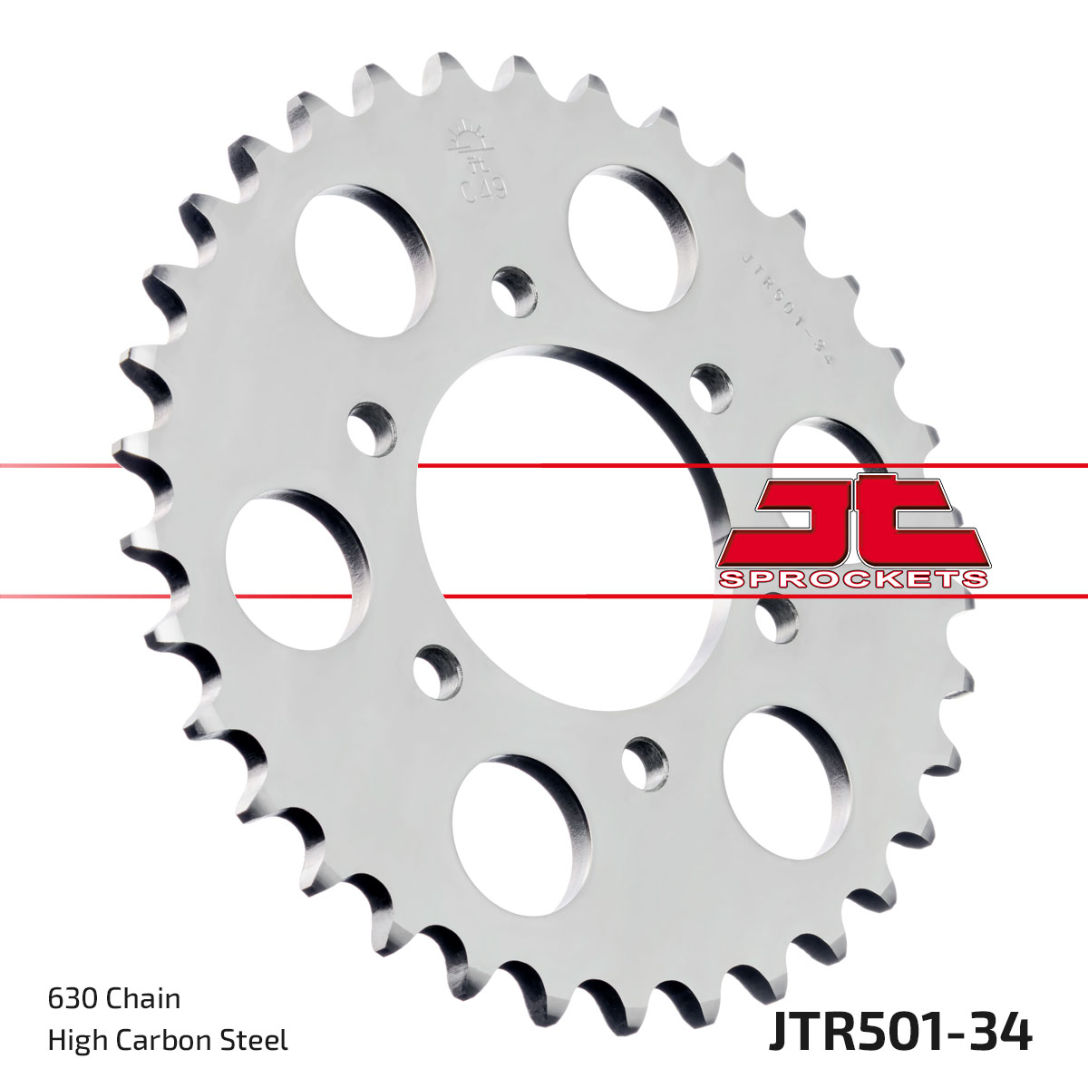 JT Rear Sprocket Kawasaki Z650F2-F4 79-83, (501-34)