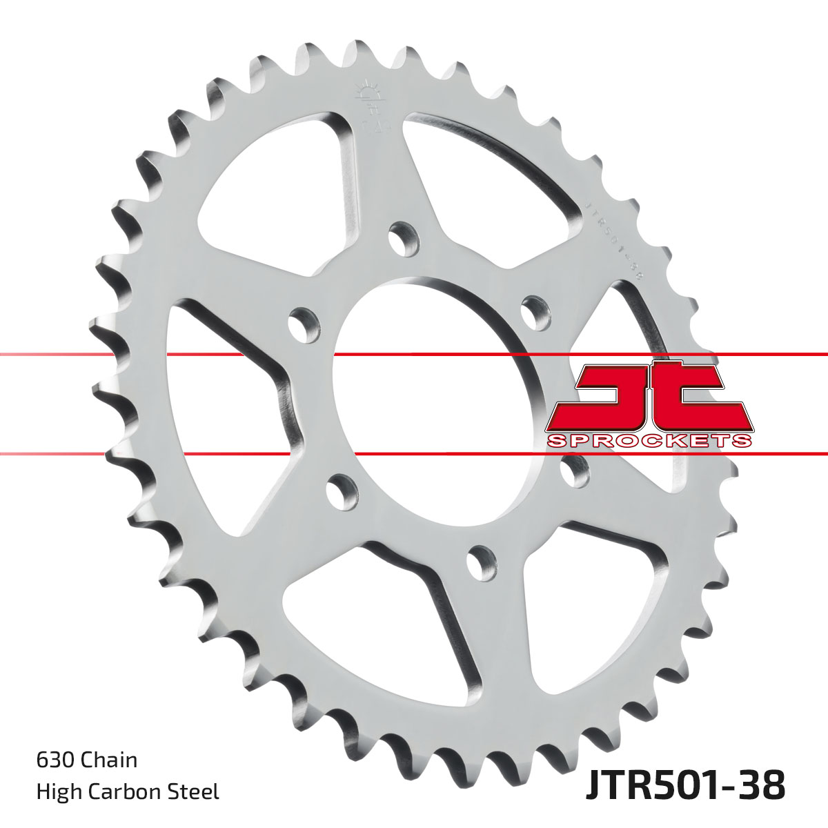 JT Rear Sprocket Kawasaki GPZ750A Unitrak 83-89 (501-38)