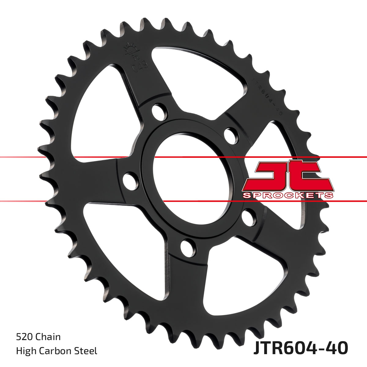 JT Rear Sprocket Gilera 125 Crono 91-92, Honda CRM125 90-99 (604-40)