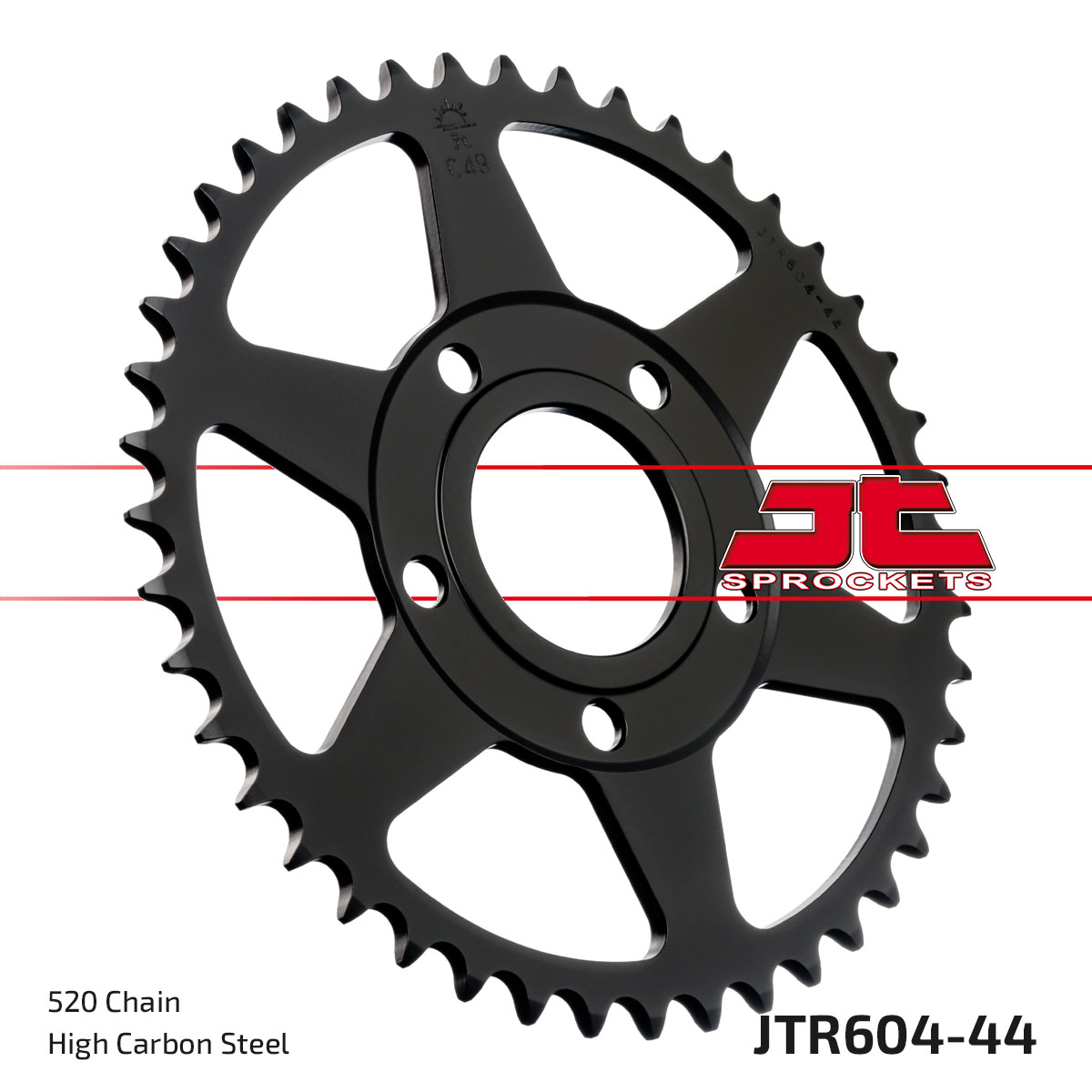 JT Rear Sprocket Gilera 125 XR/2 89-92 (604-44)