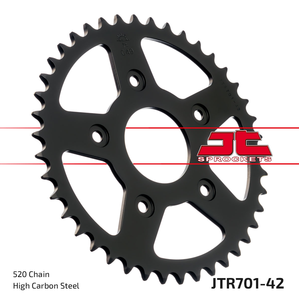 JT Rear Sprocket Cagiva 125 Super City 91-99 (701-42)