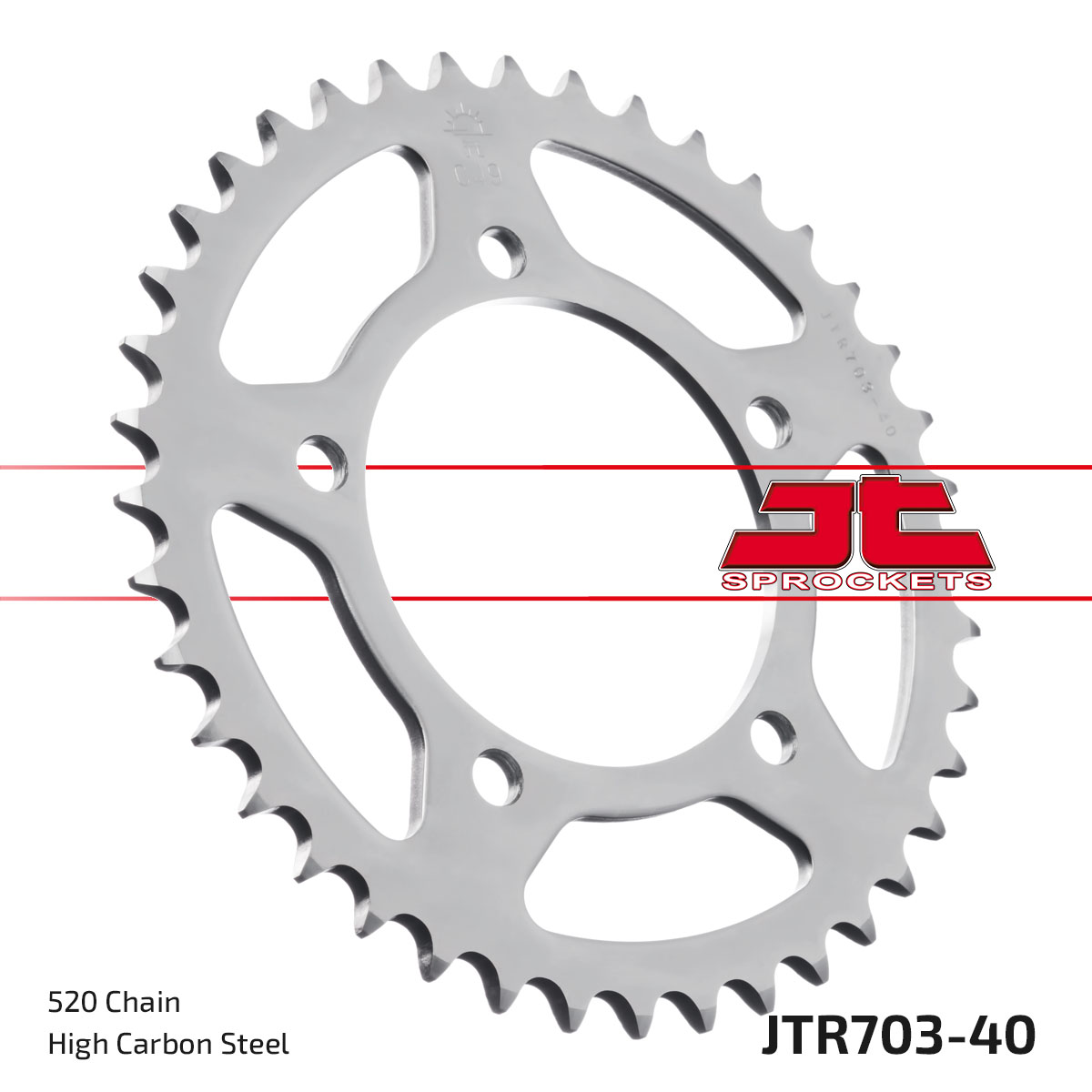 JT Rear Sprocket Aprilia 125 RS 06-12 (703-40)