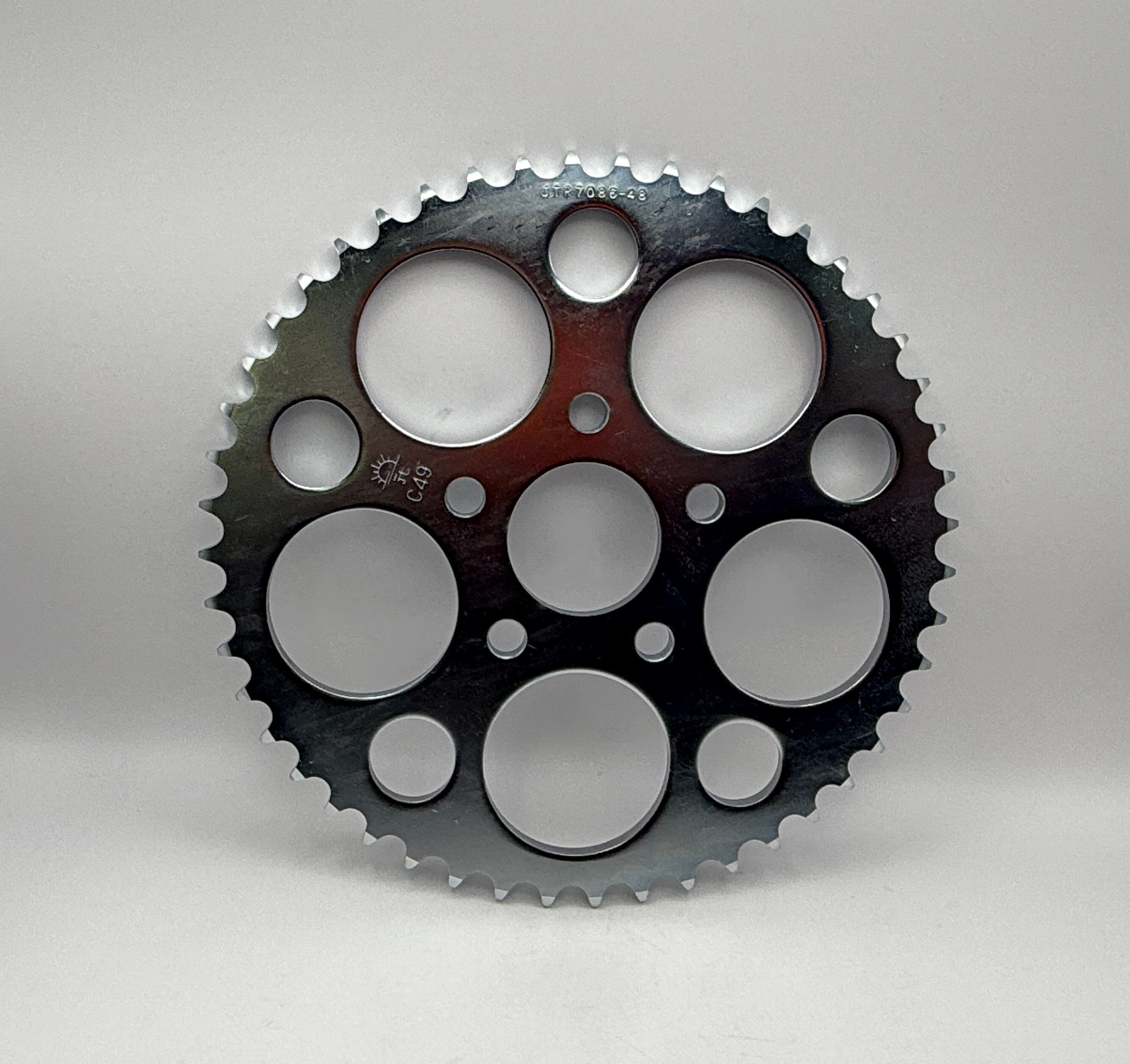 JT Rear Sprocket Harley Davidson XLH883 Sporster 84-85, XLH1200 Sportser 84-85 (BLACK) (7086-48)