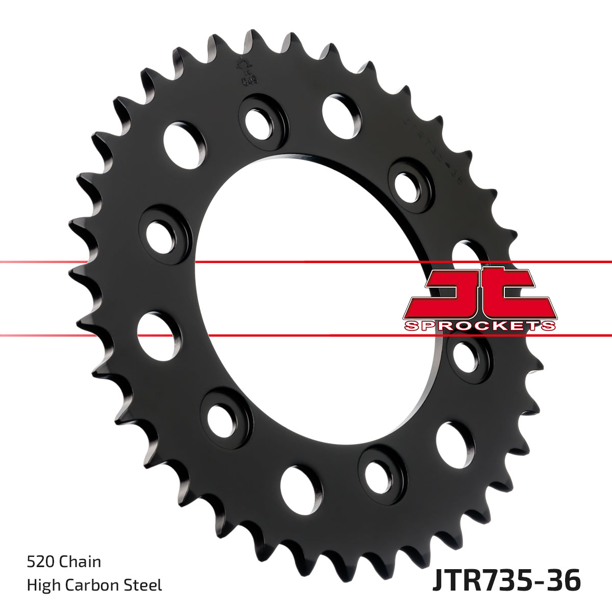 JT Rear Sprocket Ducati 600SS 94, 888 Strada 93-94 (735-36)