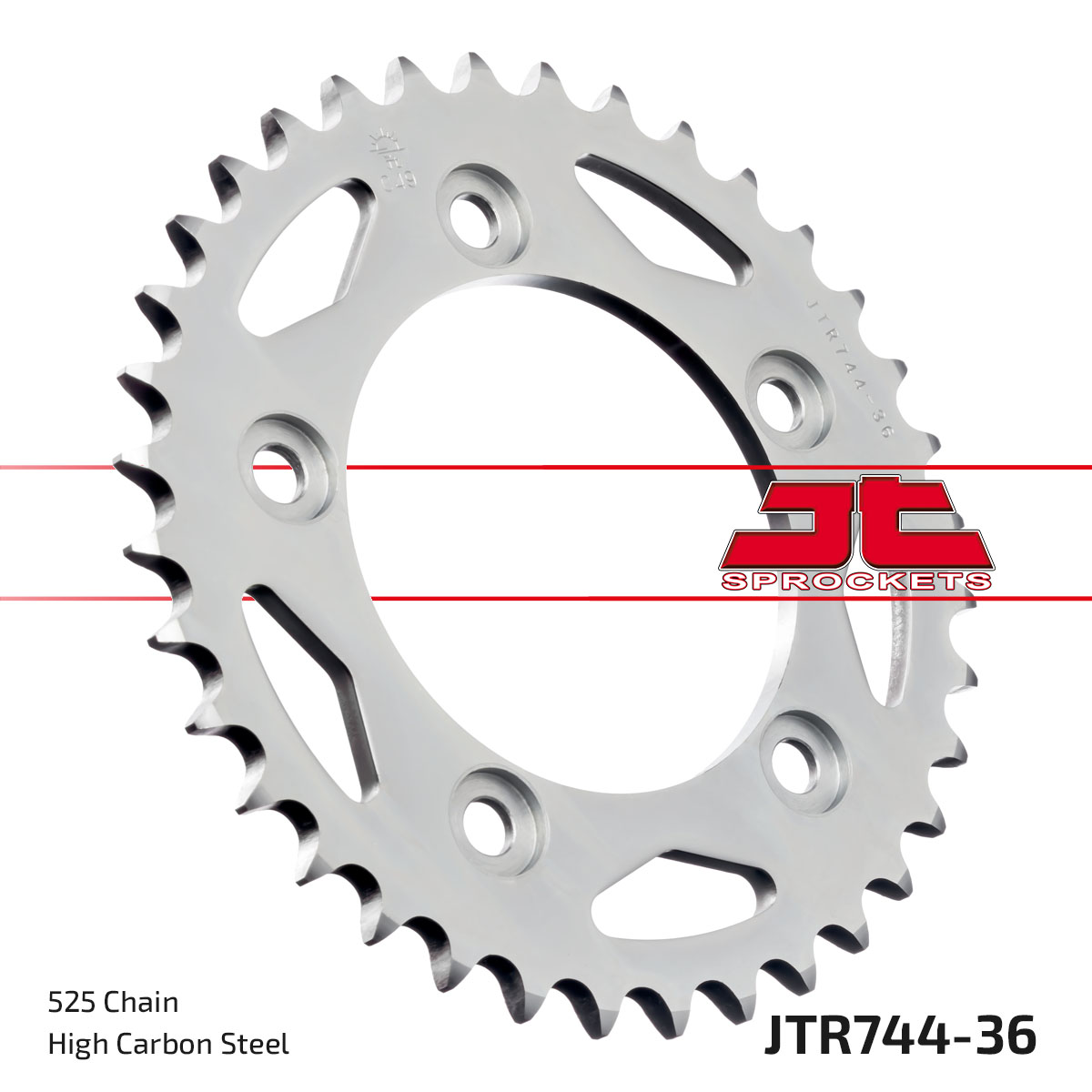 JT Rear Sprocket Ducati 999 03-06, 999R 06, 999S 03-06, 999S AMA 07 (744-36)